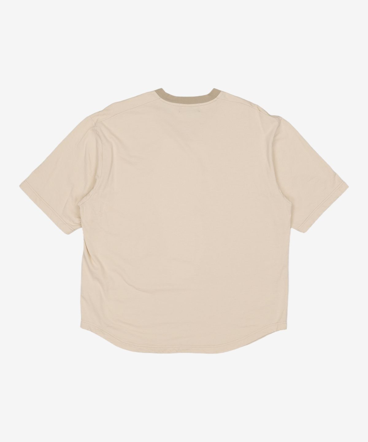 커스텀멜로우(CUSTOMELLOW) [black label] ivory half sleeve tee CLTAM24114IVX 105
