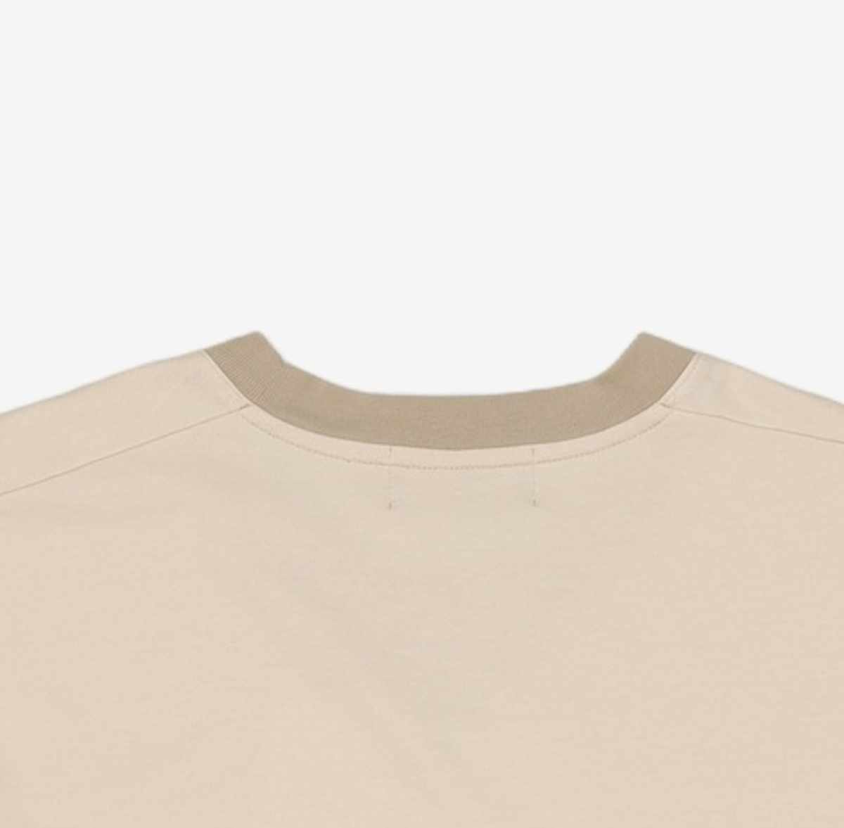 커스텀멜로우(CUSTOMELLOW) [black label] ivory half sleeve tee CLTAM24114IVX 105