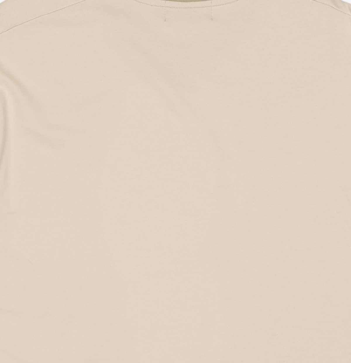 커스텀멜로우(CUSTOMELLOW) [black label] ivory half sleeve tee CLTAM24114IVX 105