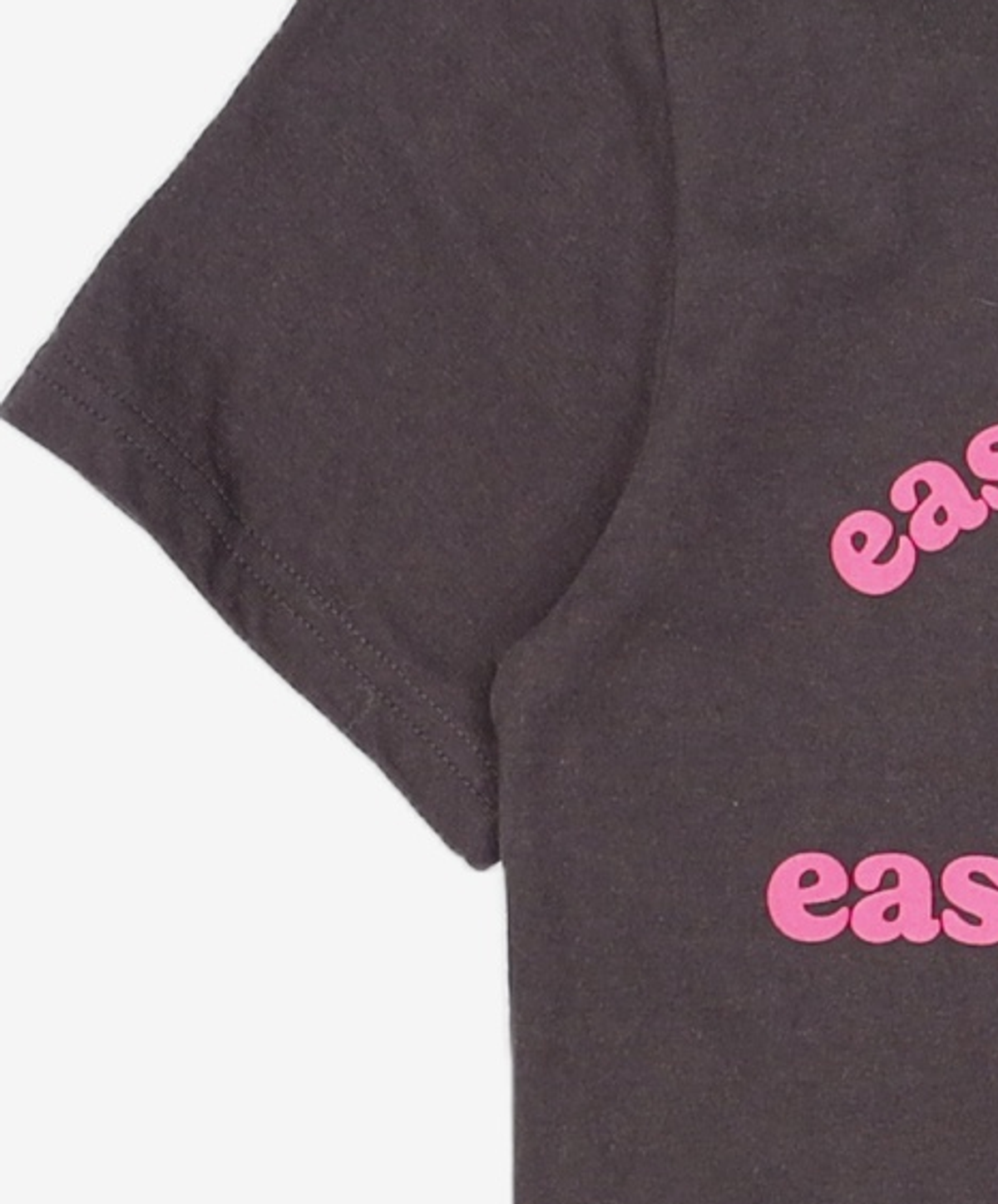 이지이지이지(EASYEASYEASY) Easy Bugs Coil Logo Tee Black S