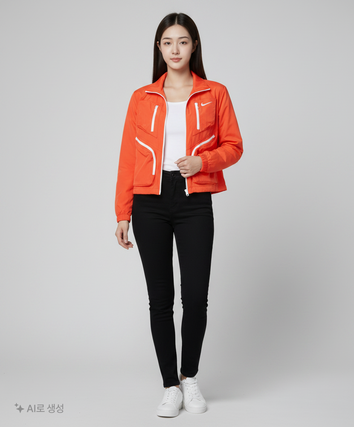 나이키(NIKE) 나일론/코치 재킷 M