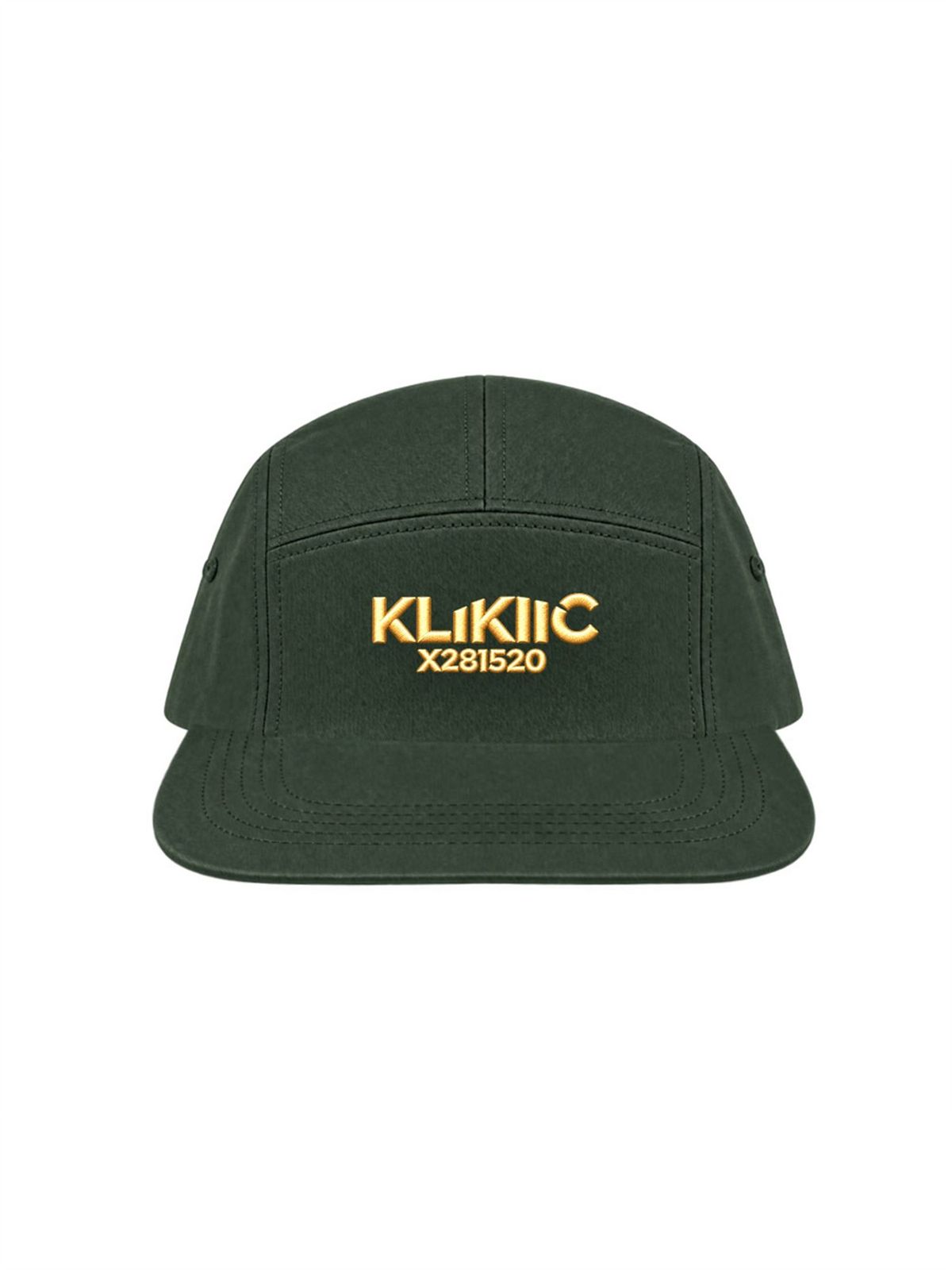 클리킥(KLIKIIC) 캠프캡 골드 라인 그린&그린 SSCC-GGD