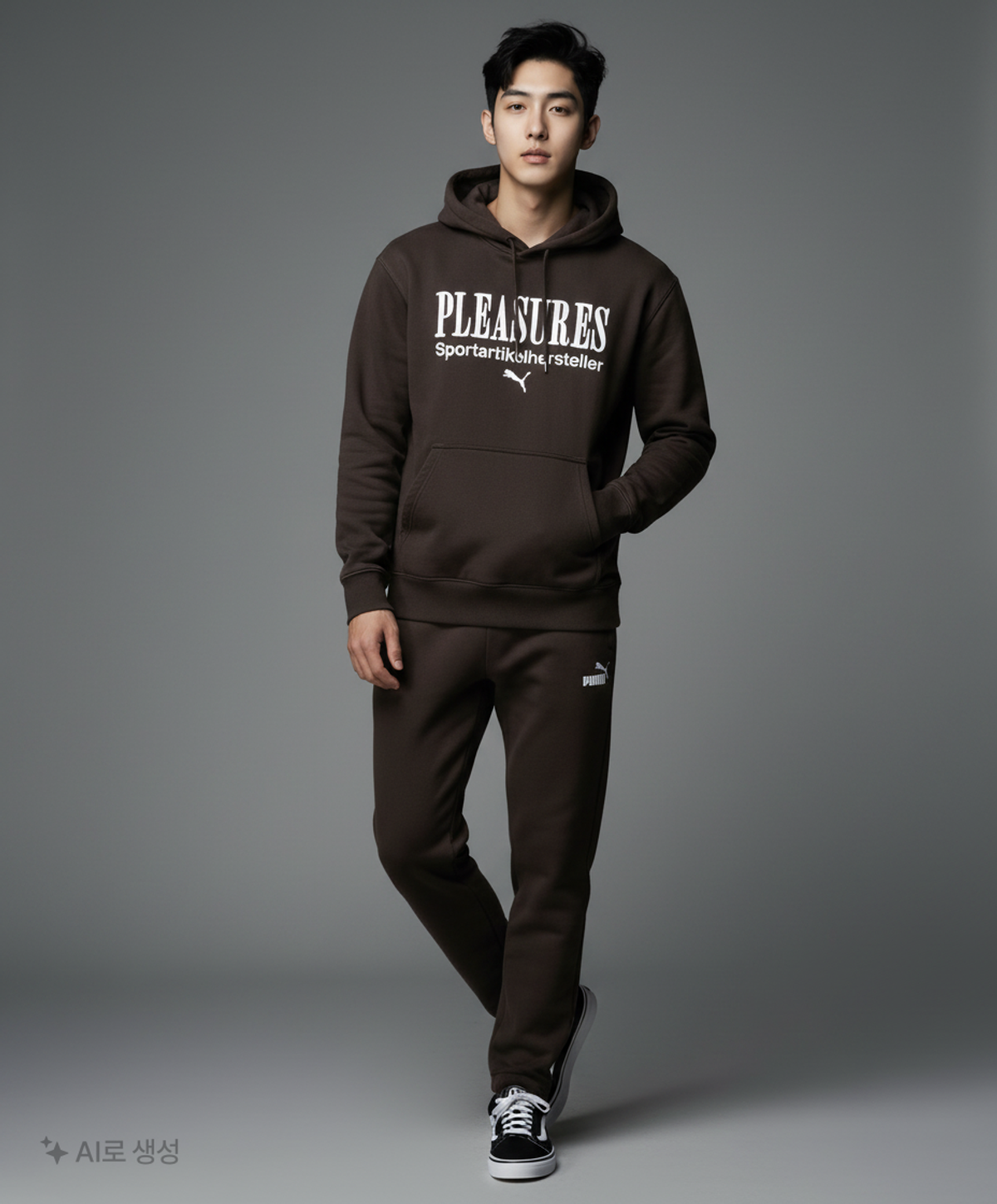 푸마(PUMA) 후드 티셔츠 XL