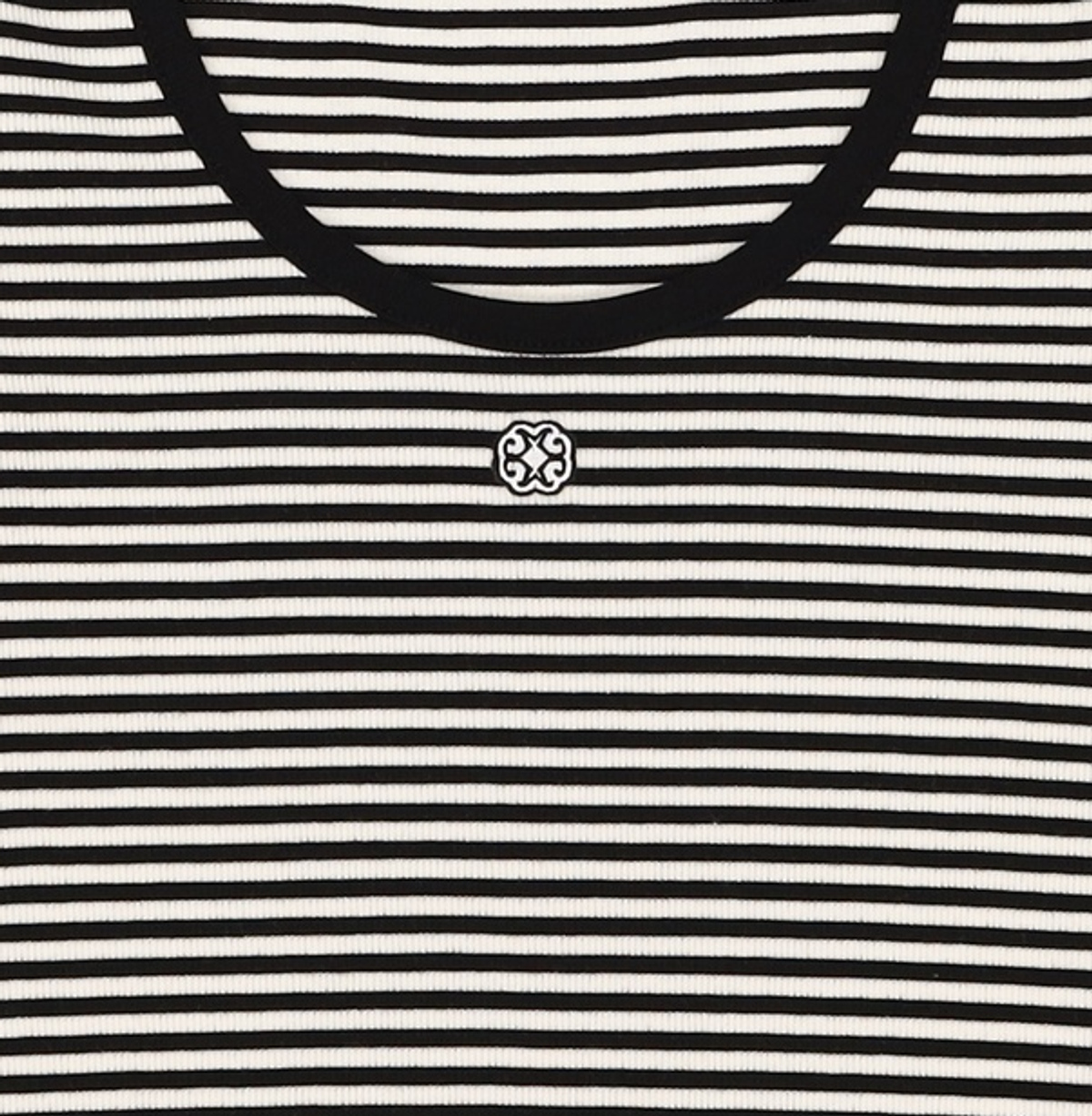 마리떼 프랑소와 저버(MARITHÉ + FRANҪOIS GIRBAUD) W DEEP NECK RINGER TEE navy M