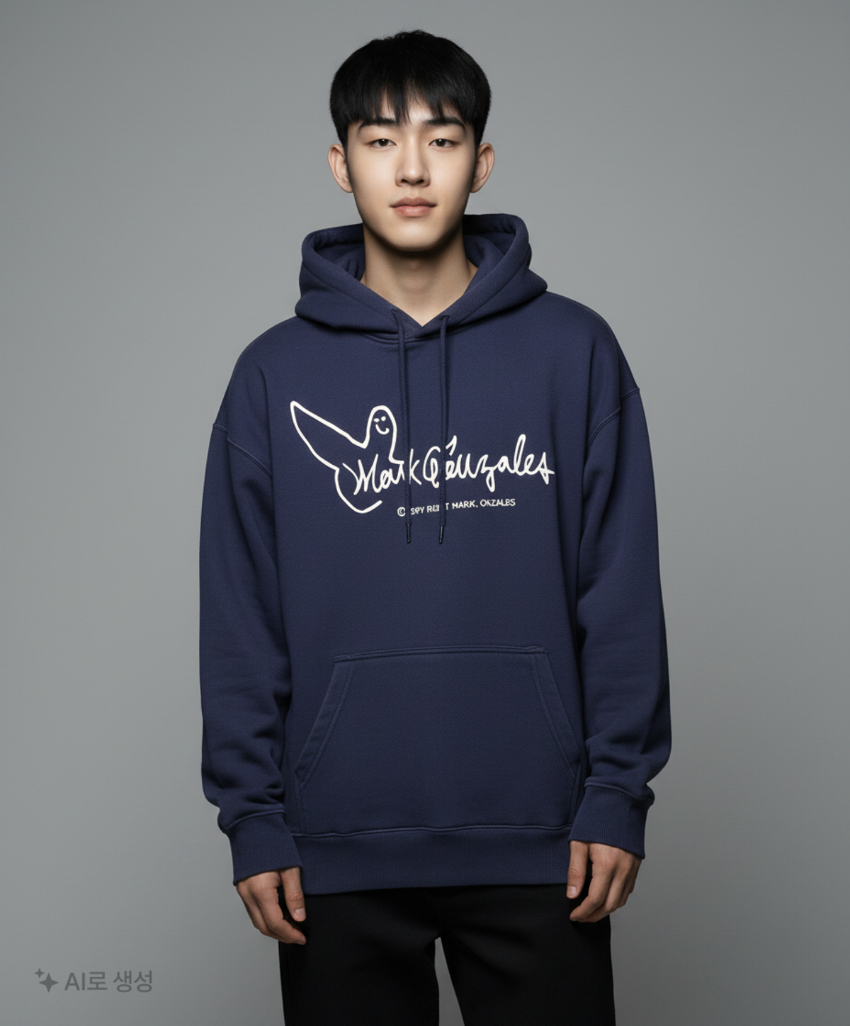 마크곤잘레스(MARK GONZALES) 후드 티셔츠 M