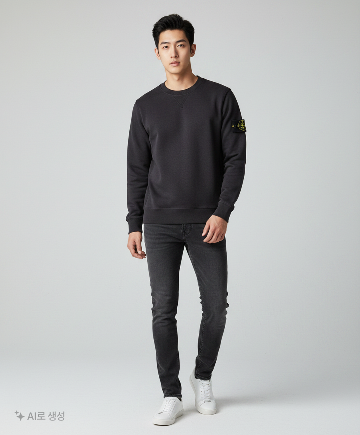 스톤아일랜드(STONE ISLAND) 맨투맨/스웨트셔츠 L
