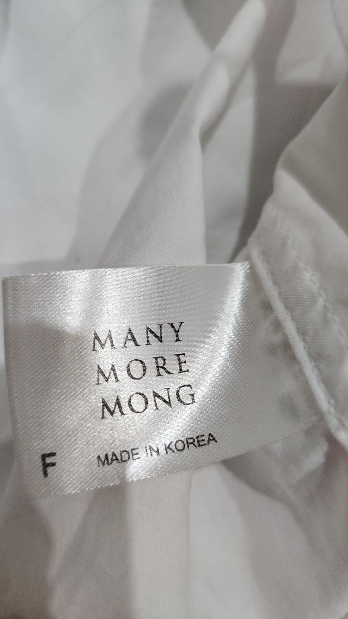 매니모어몽(MANYMOREMONG) 캐주얼 셔츠 FREE