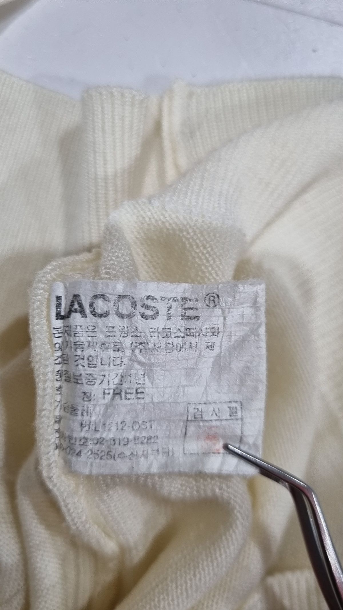 라코스테(LACOSTE) 니트/스웨터 FREE