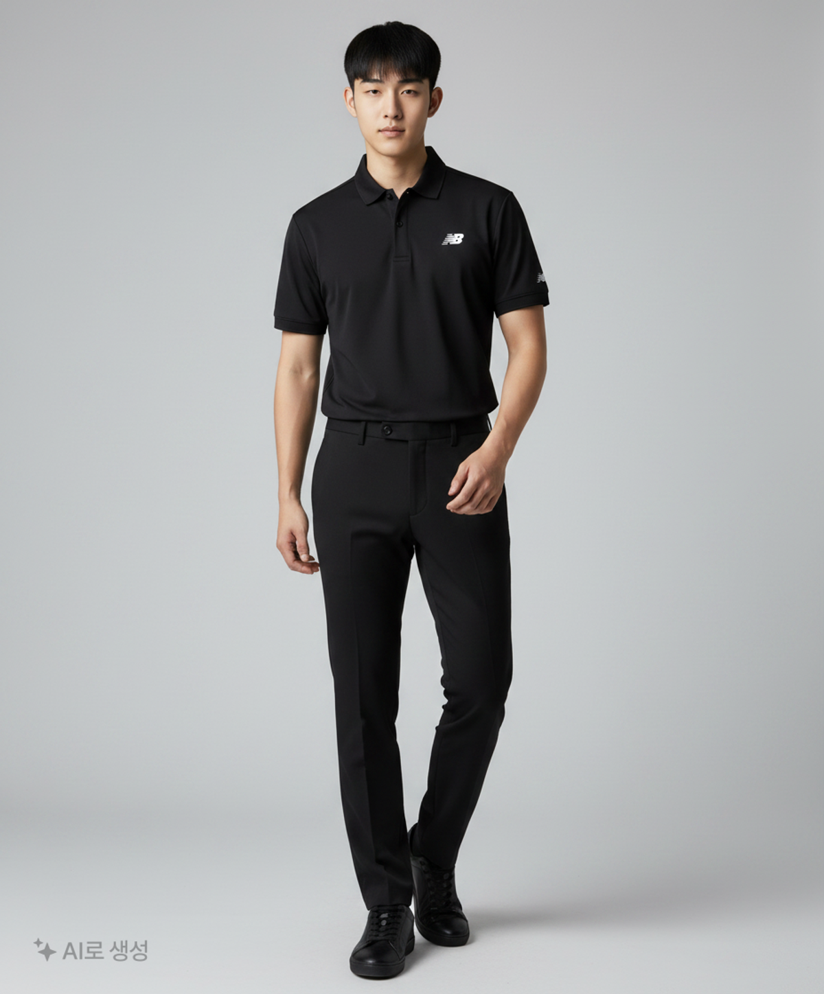 뉴발란스(NEW BALANCE) 피케/카라 티셔츠 100