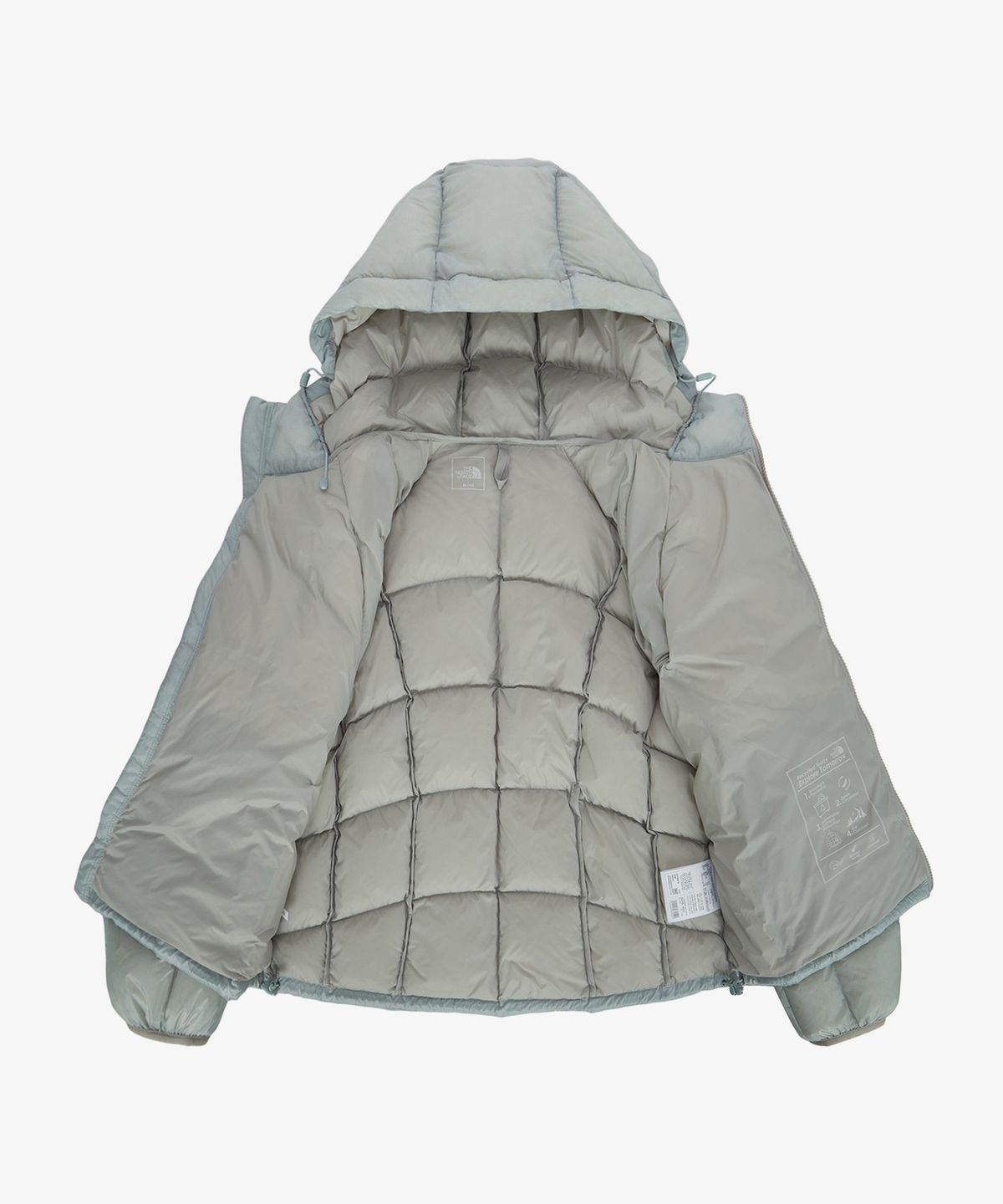 노스페이스(THE NORTH FACE) NJ1DS91B 여성 라이트 팩 다운 자켓 MISTY BLUE