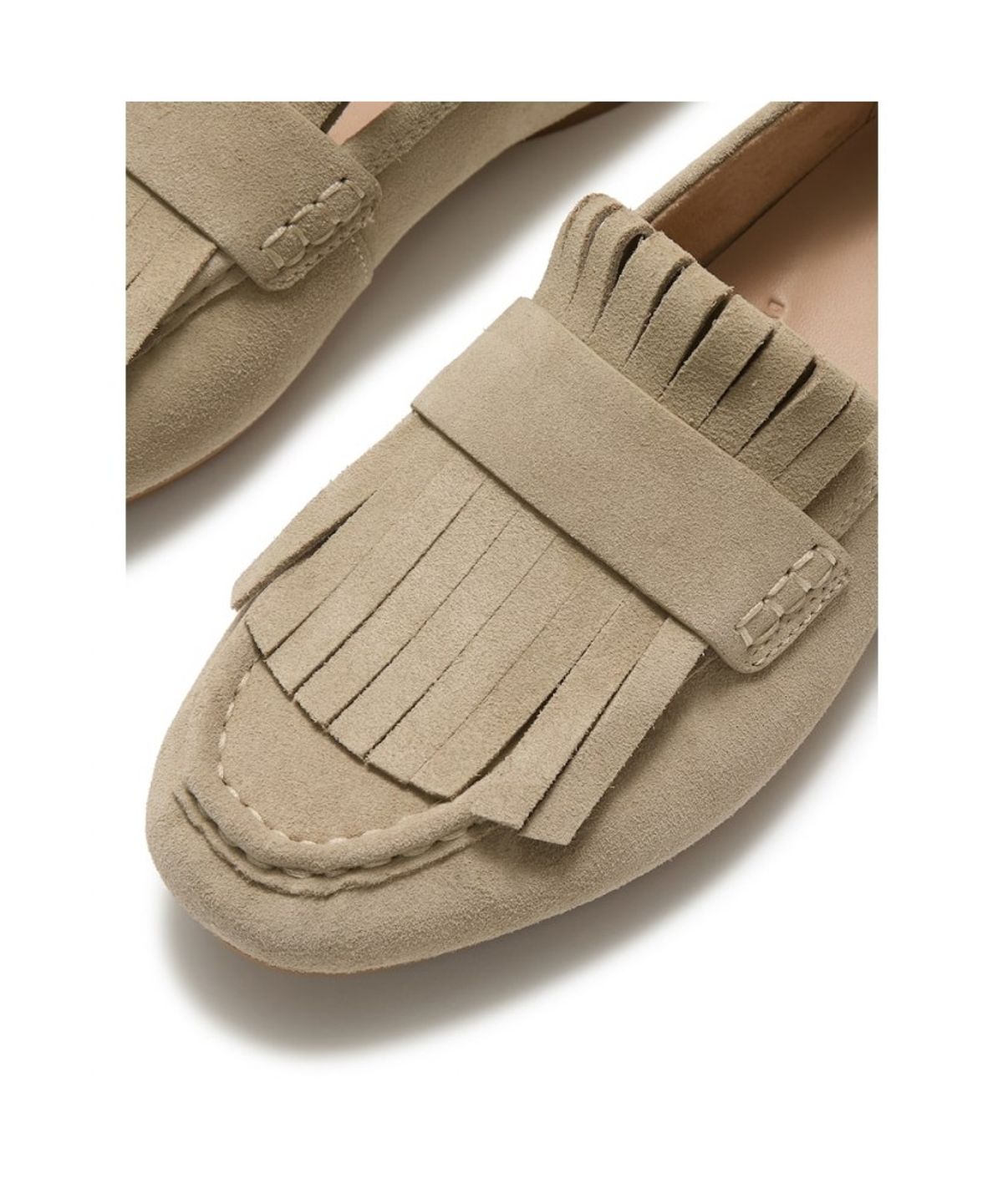 핏플랍(FITFLOP) 여성 델리카토 스웨이드 프린지 로퍼  카푸치노 (FT69K2L05A)