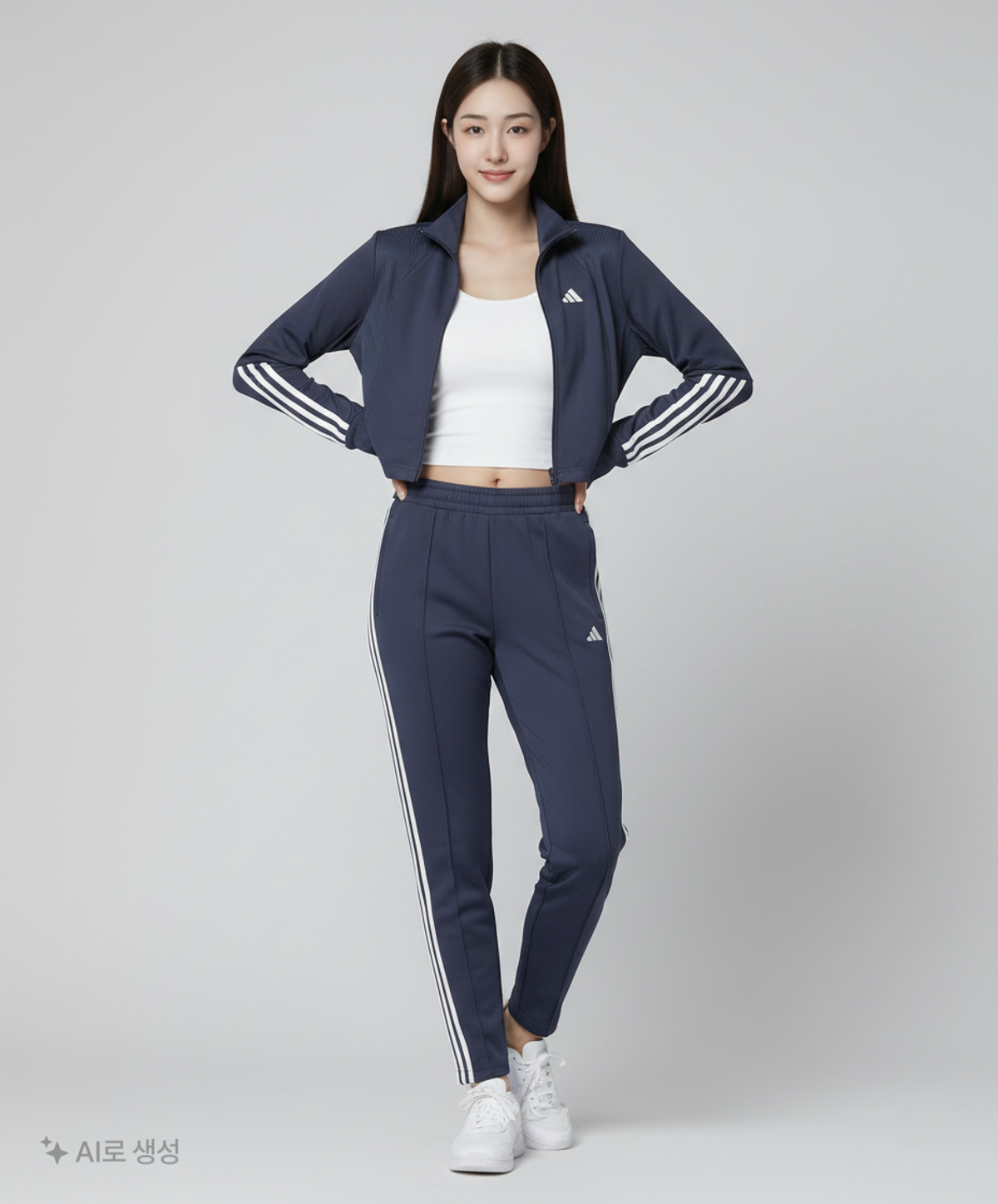 아디다스(ADIDAS) 트레이닝 재킷 XS
