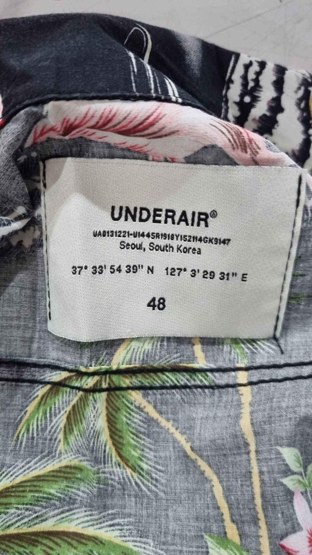 언더에어(UNDERAIR) 캐주얼 셔츠 48