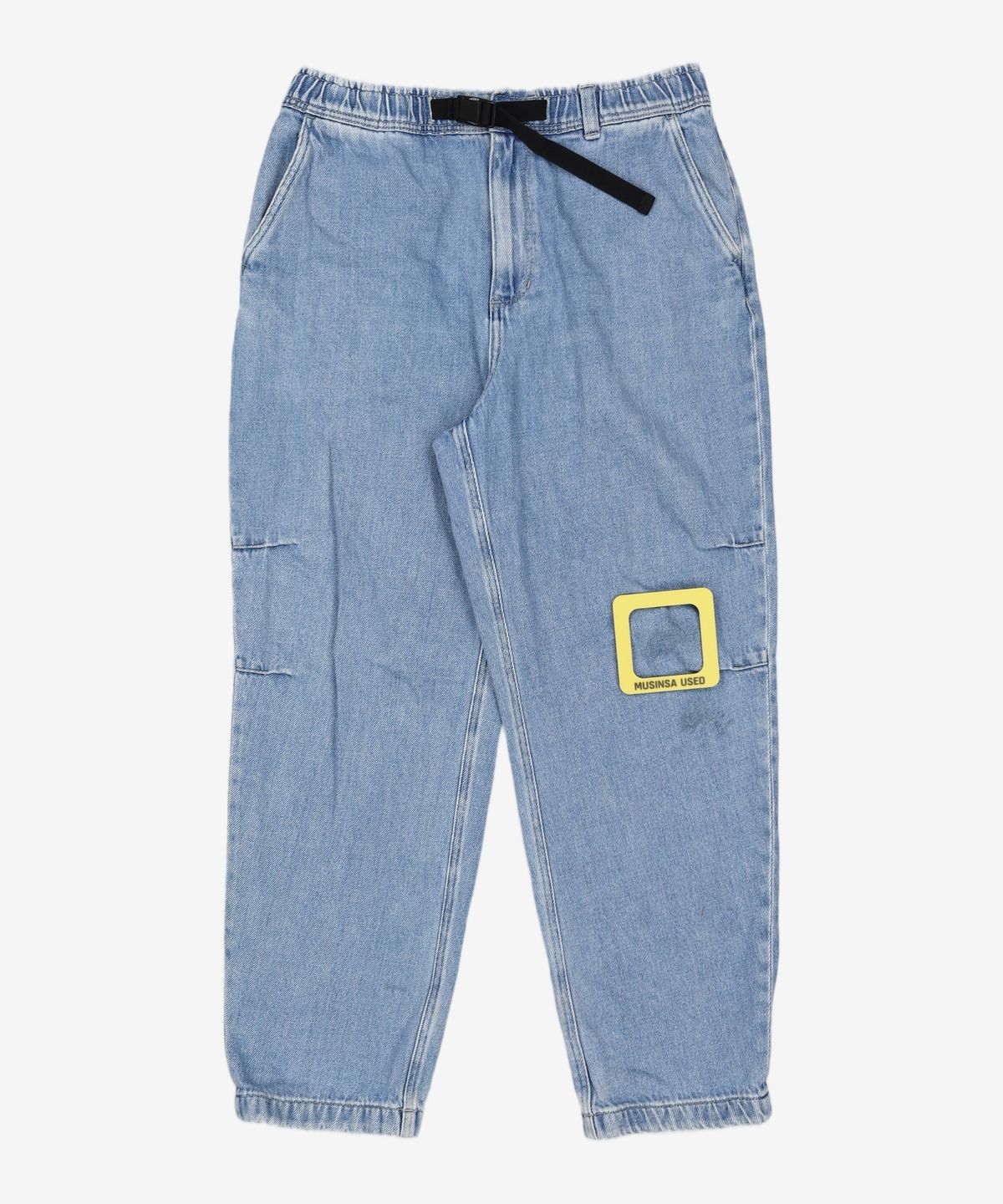 디스이즈네버댓(THISISNEVERTHAT) Belted Denim Pant Light Blue L
