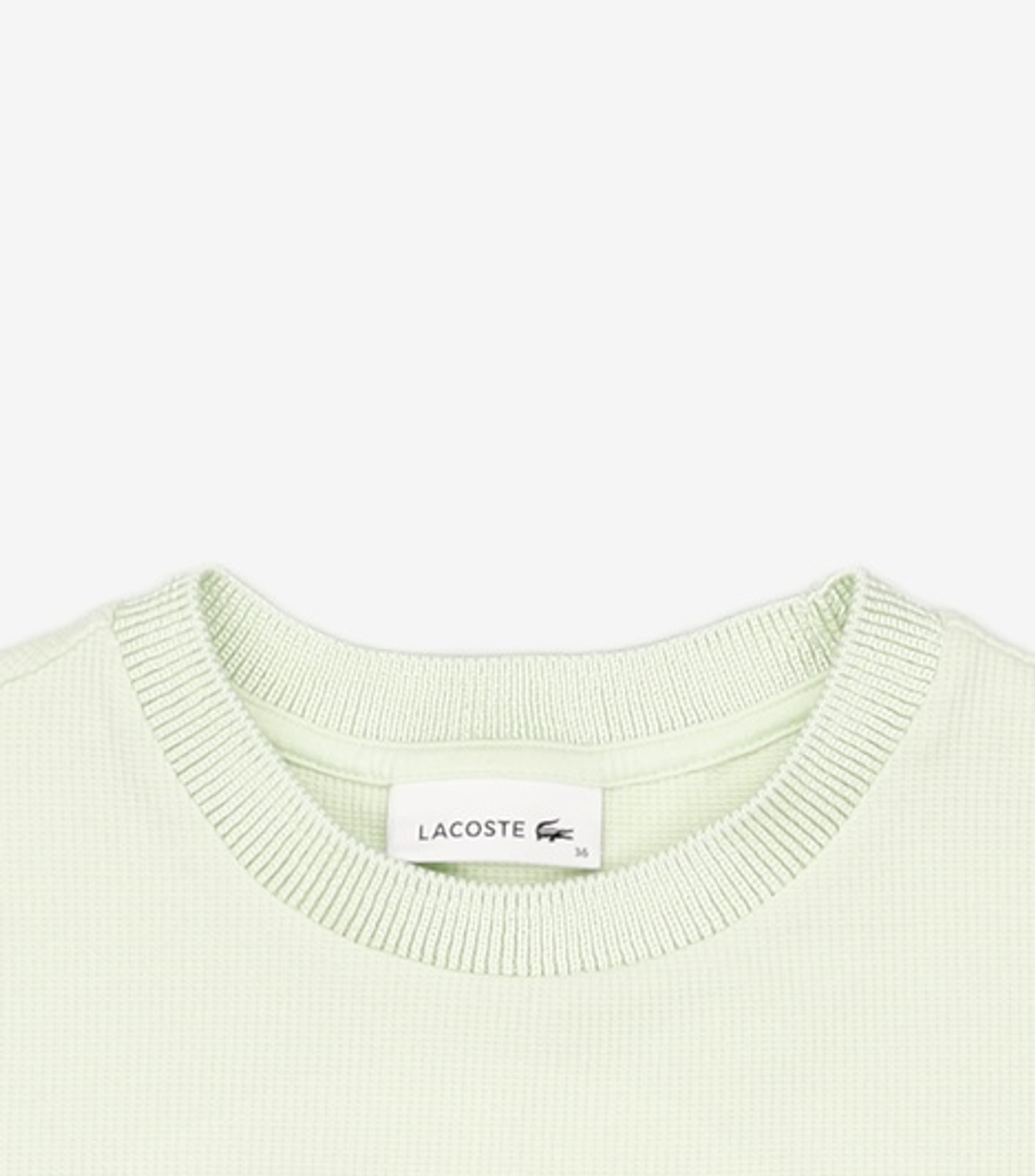 라코스테(LACOSTE) 여성 소매 배색 티셔츠 TF0606-51G FRC 36