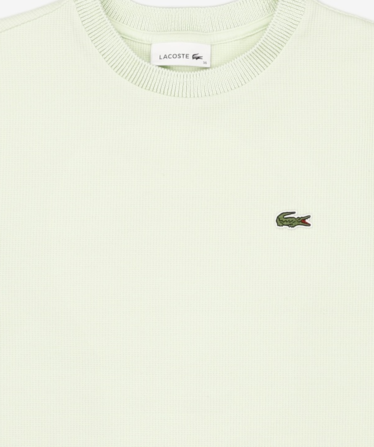 라코스테(LACOSTE) 여성 소매 배색 티셔츠 TF0606-51G FRC 36