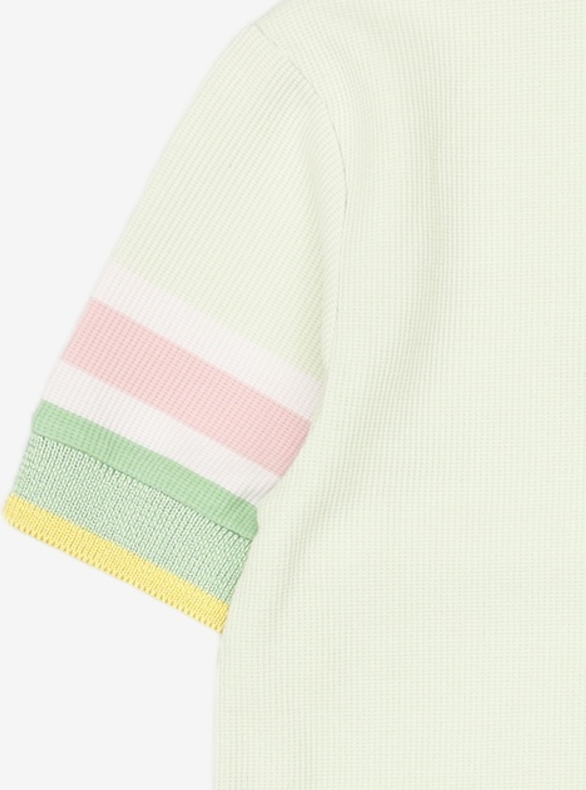 라코스테(LACOSTE) 여성 소매 배색 티셔츠 TF0606-51G FRC 36