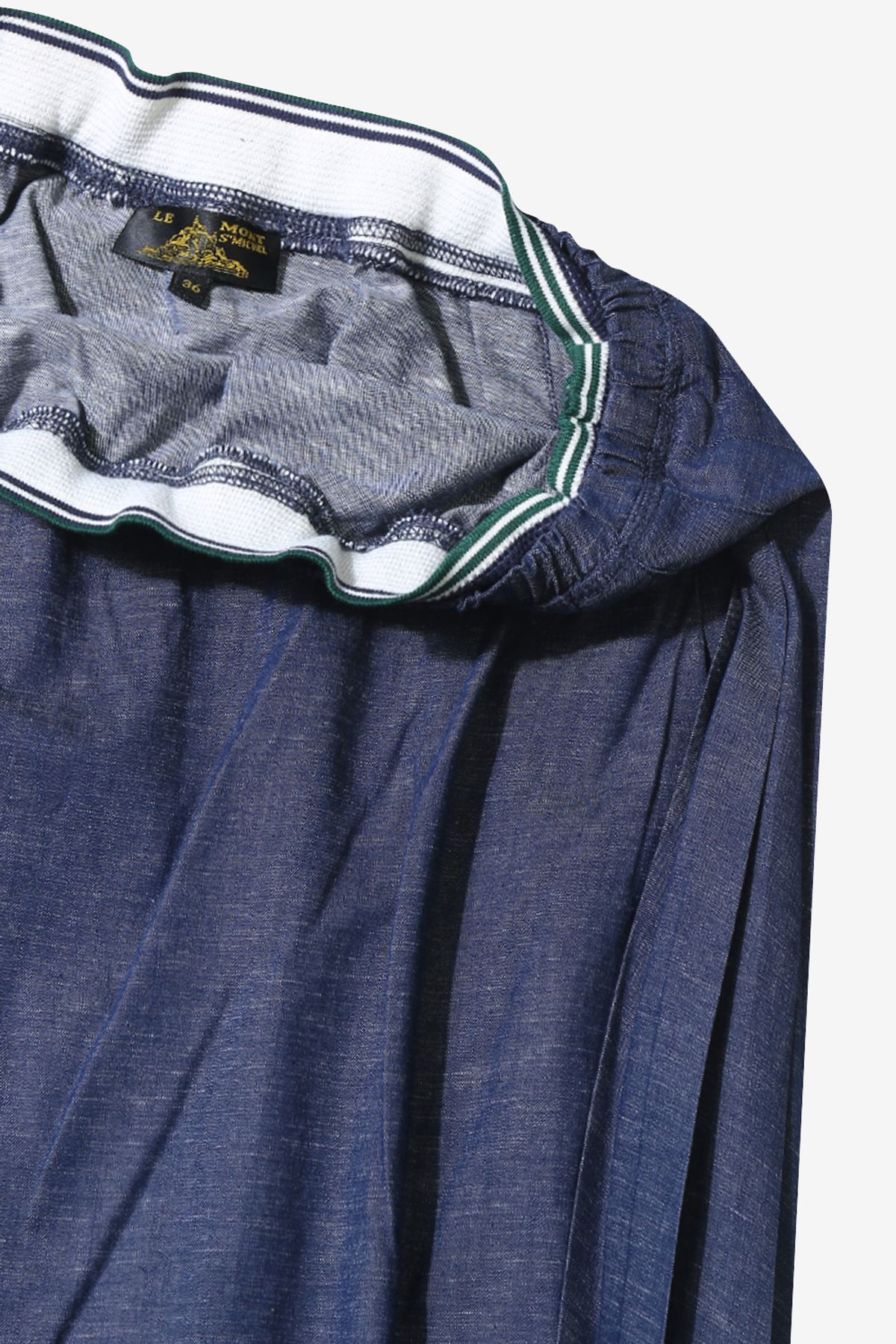 르몽생미셸(LE MONT ST MICHEL) JONCY-PLEATED SKIRT_Blue