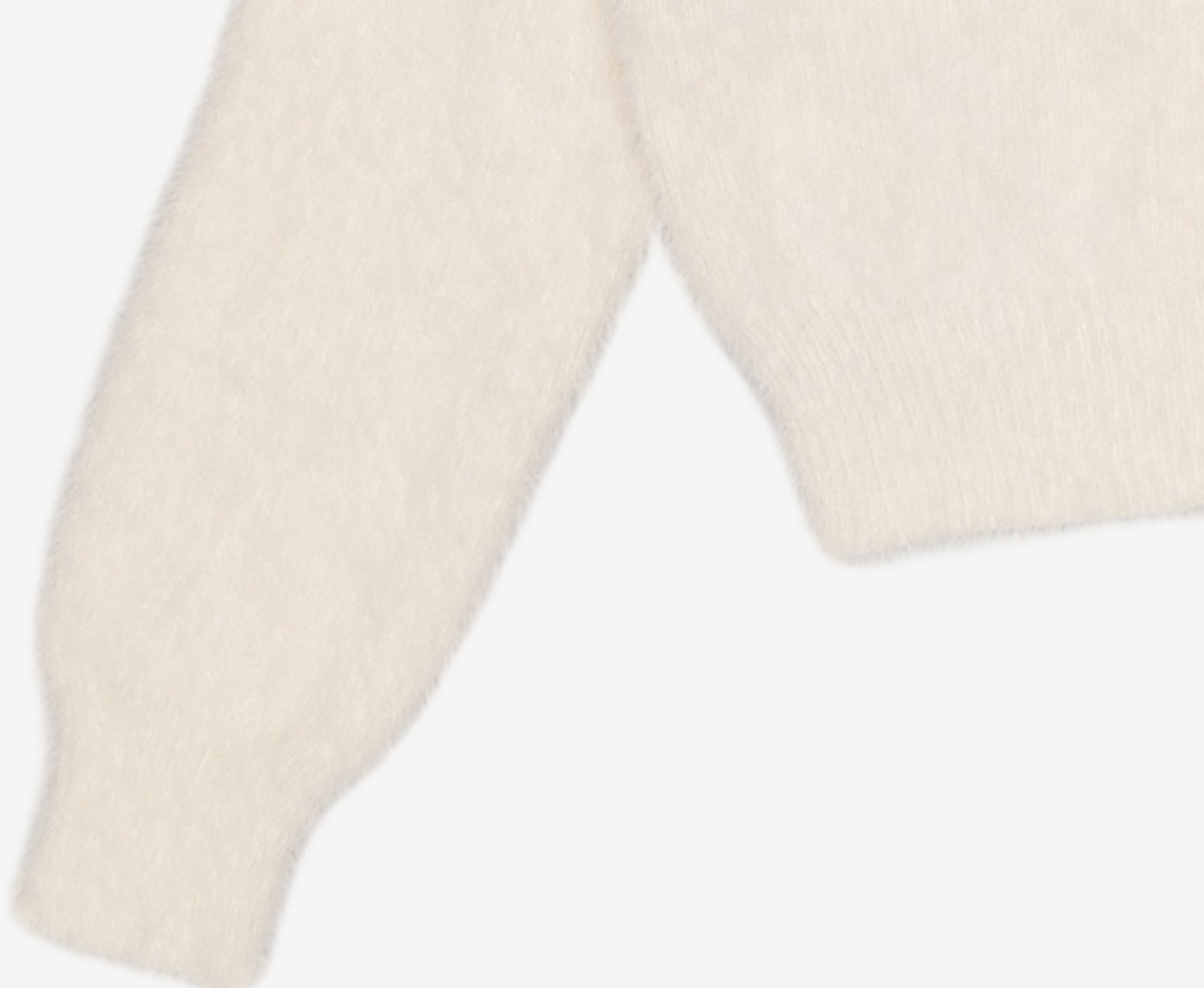 미쏘(MIXXO) 라운드넥 날개사 풀오버 MIWKACV30T S