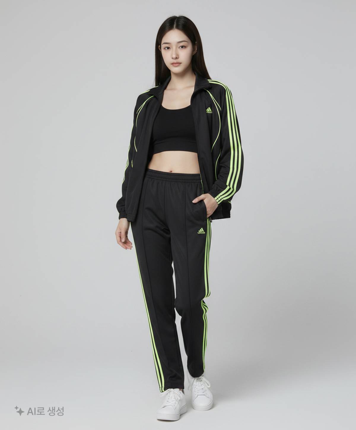 아디다스(ADIDAS) 팀가이스트 트랙탑 JY2585 L