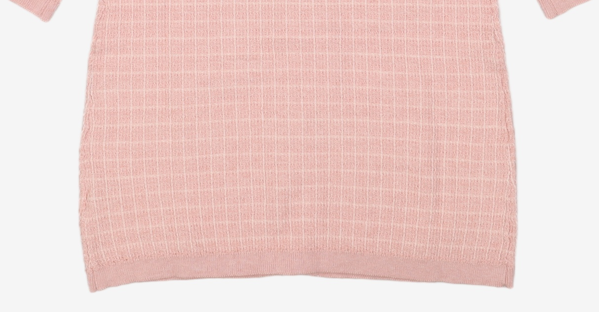 룩캐스트(LOOKAST) 핑크 프리다 니트 드레스 / PINK FRIDA KNIT DRESS FREE