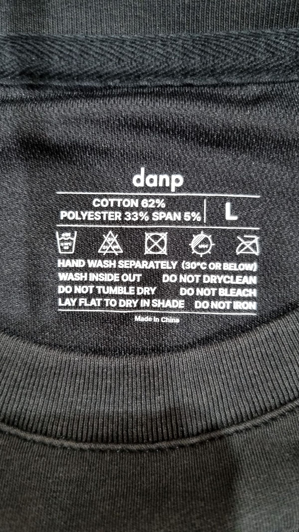 댄프(DANP) 반소매 티셔츠 L