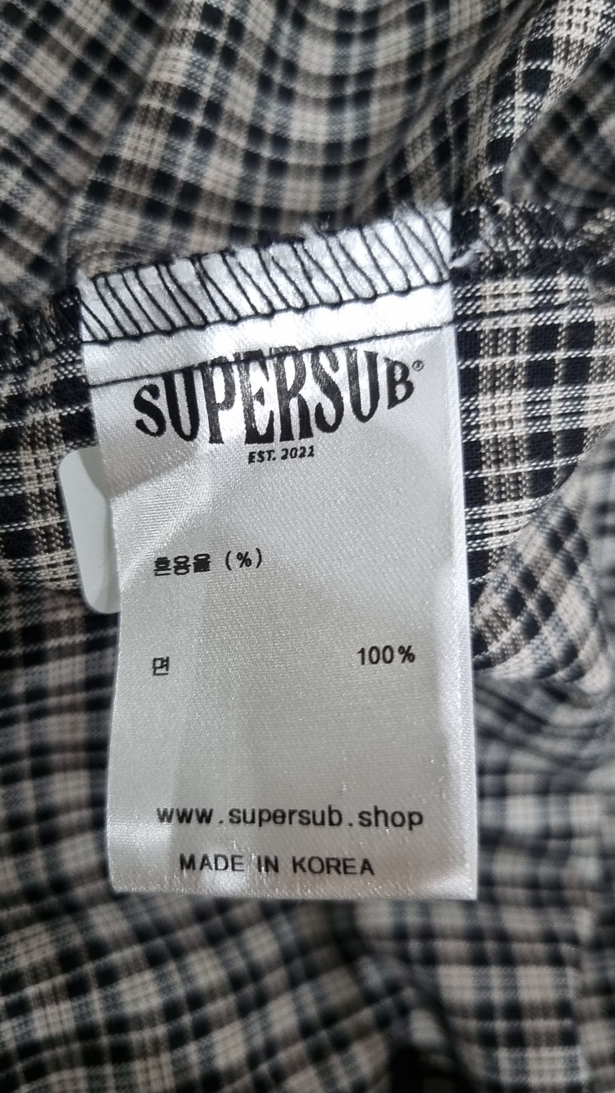 슈퍼서브(SUPERSUB) 캐주얼 셔츠 2