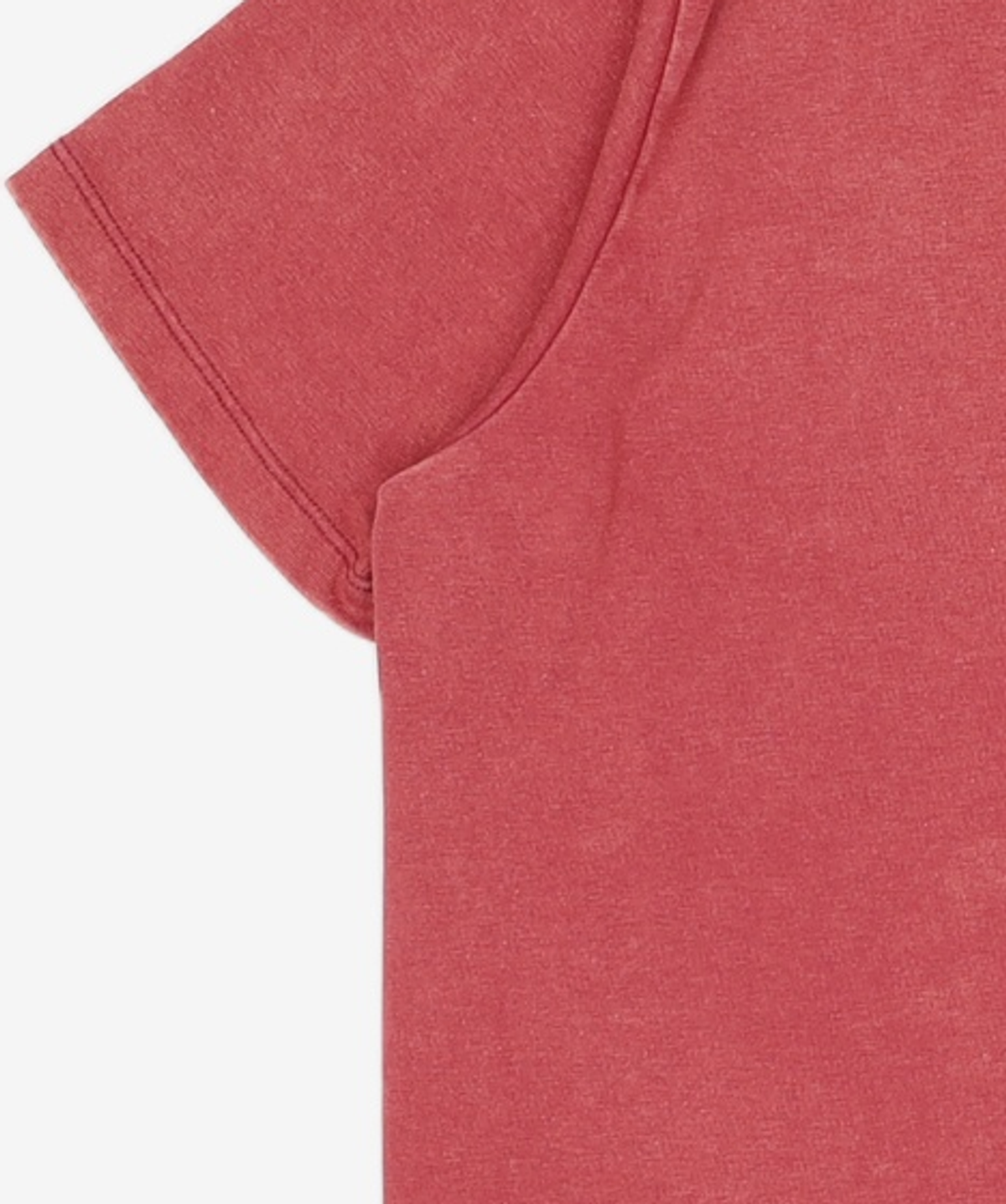 다이브인(DIVEIN) WASHED REGULAR FIT T-SHIRTS (BURGUNDY) 2