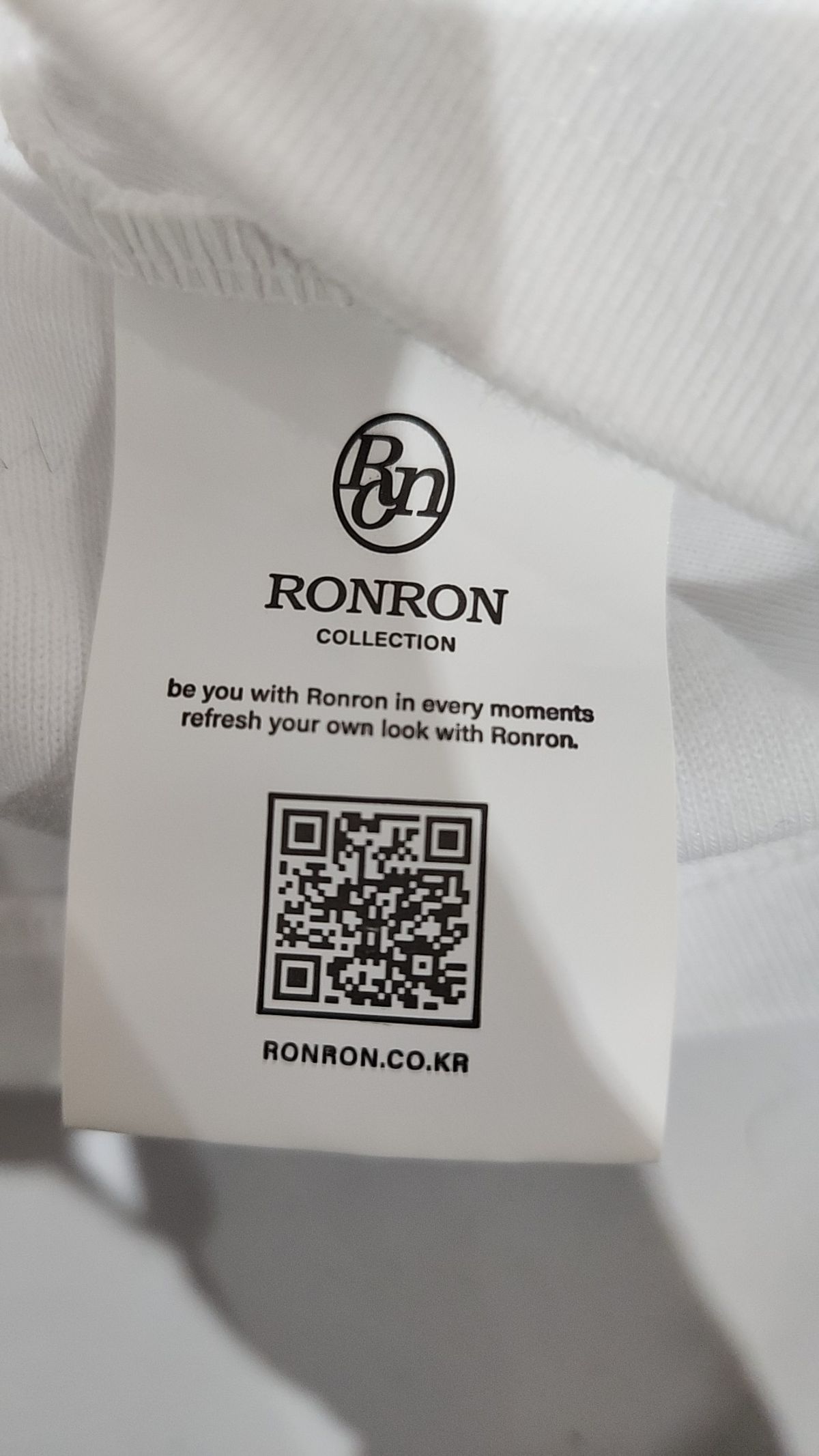 론론(RONRON) 반소매 티셔츠 FREE