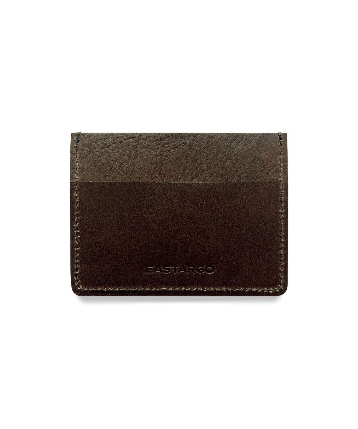 이스트아르고(EASTARGO) SUNBURST CARD WALLET (BROWN_pale yellow)