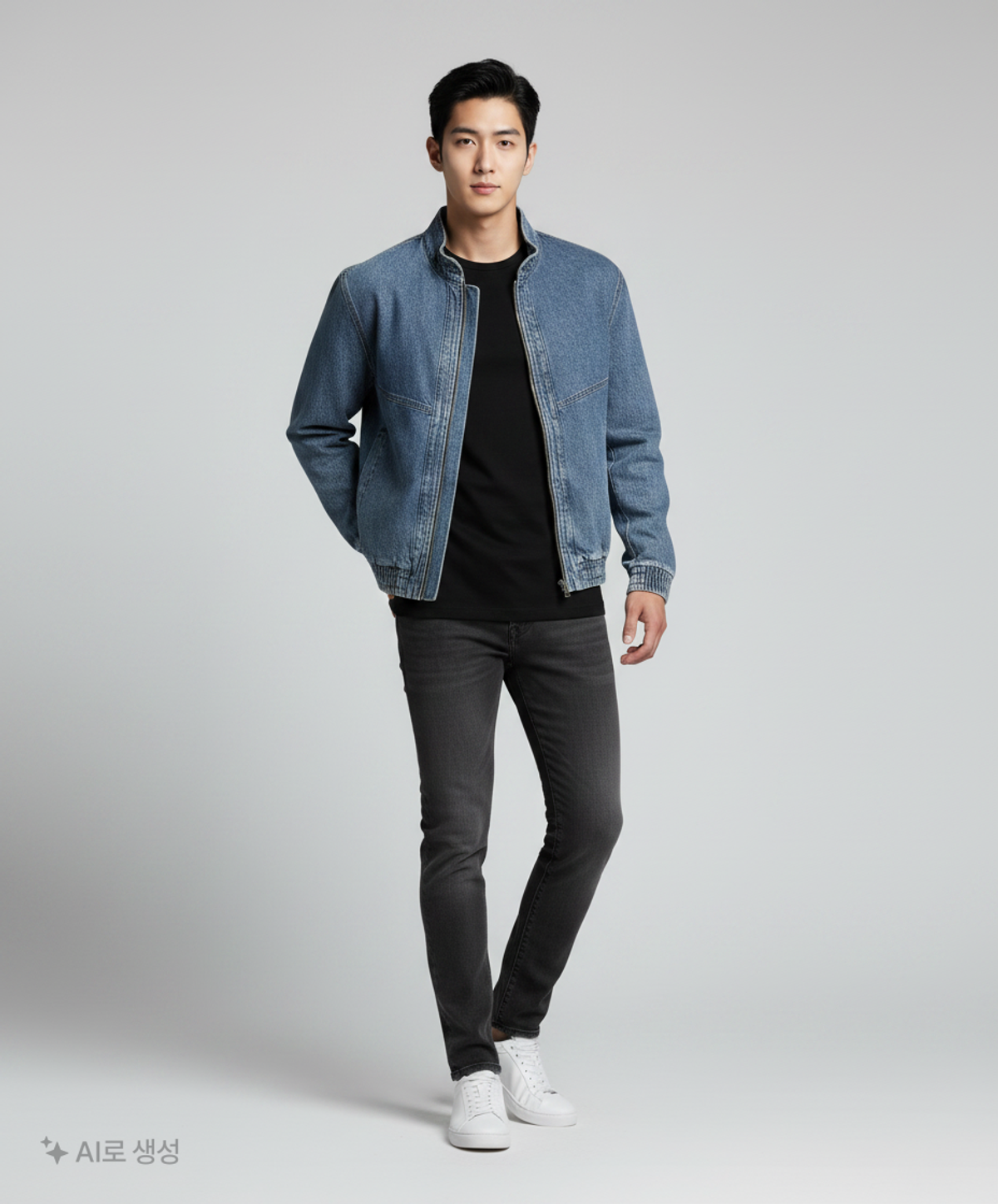 이지오(EZIO) 데님/트러커 재킷 100