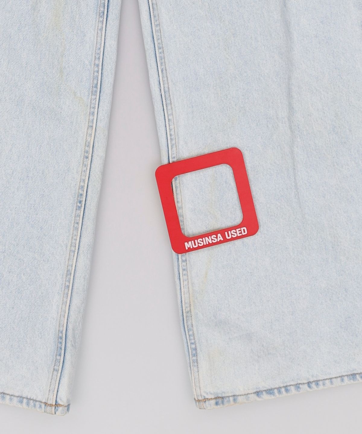 캘빈클라인 진(CALVIN KLEIN JEANS) 여 라이트블루 로우라이즈 배기핏 데님 J223381 1AA 25/30