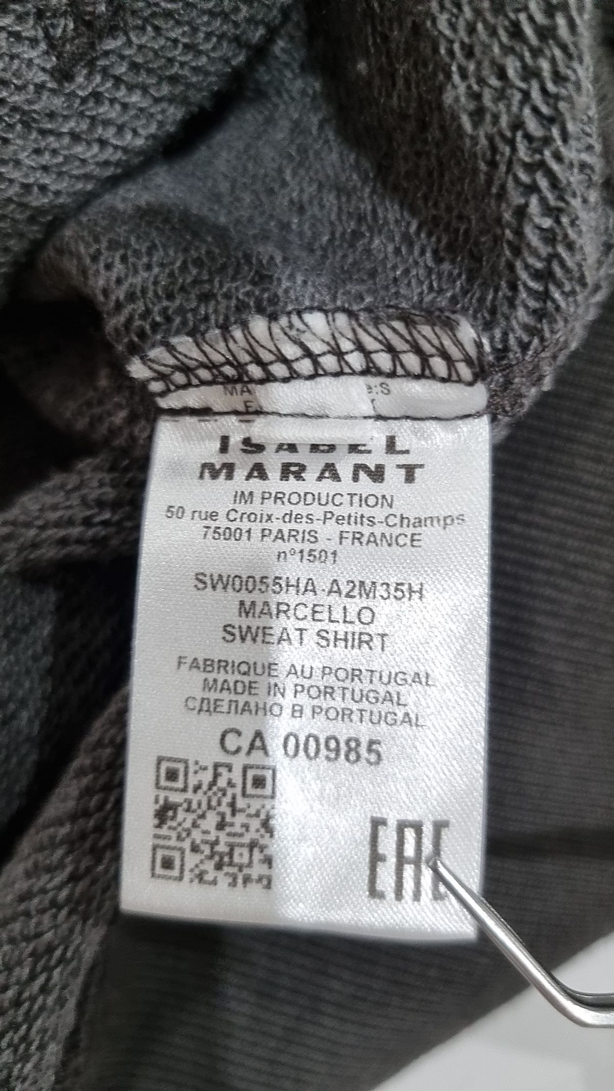 이자벨마랑(ISABEL MARANT) 후드 티셔츠 XL