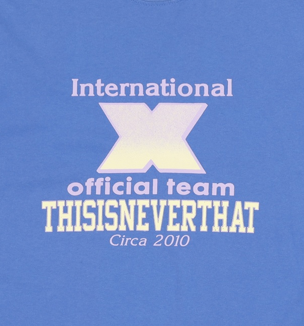 디스이즈네버댓(THISISNEVERTHAT) X-INTL.Tee Black L