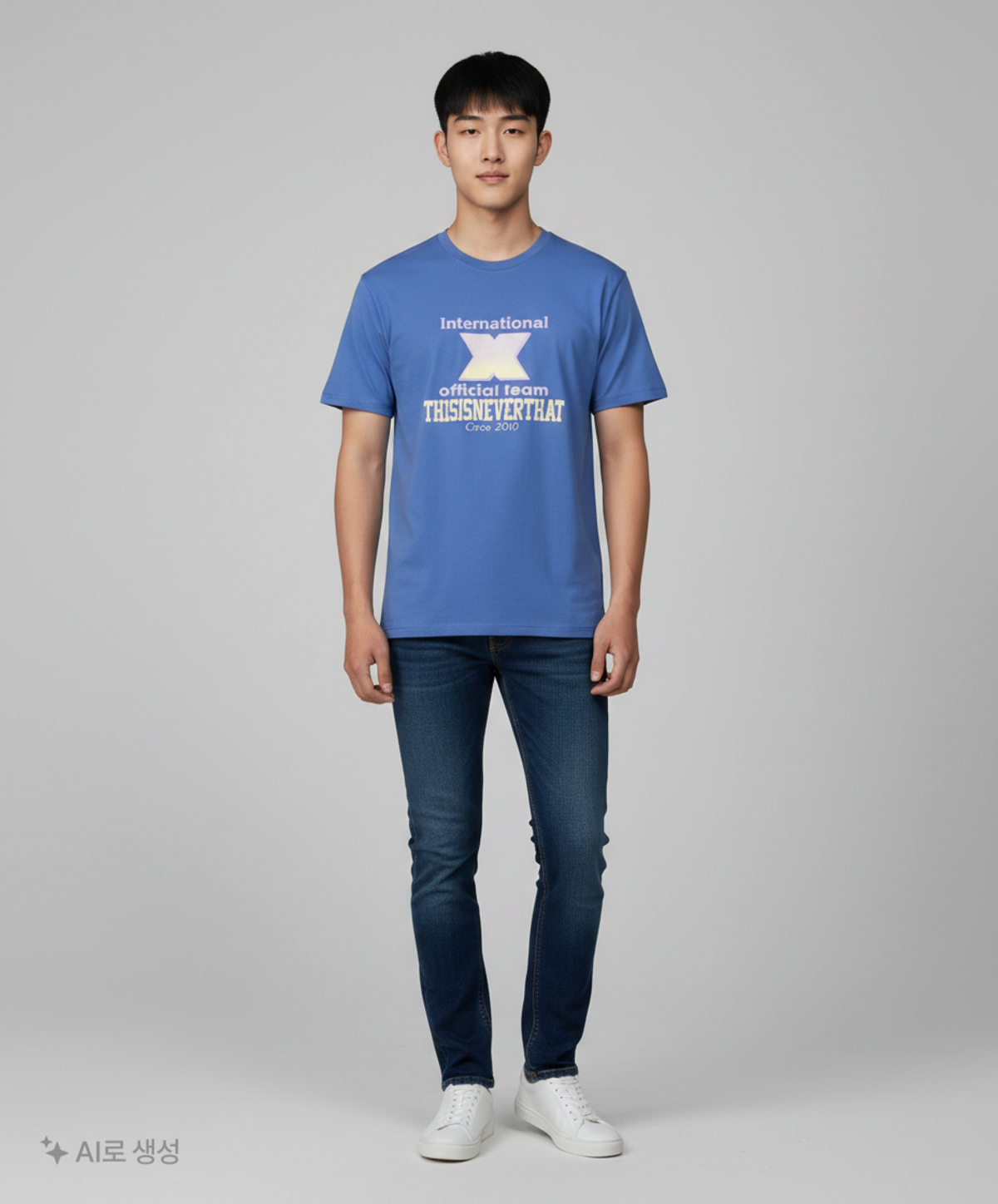 디스이즈네버댓(THISISNEVERTHAT) X-INTL.Tee Black L