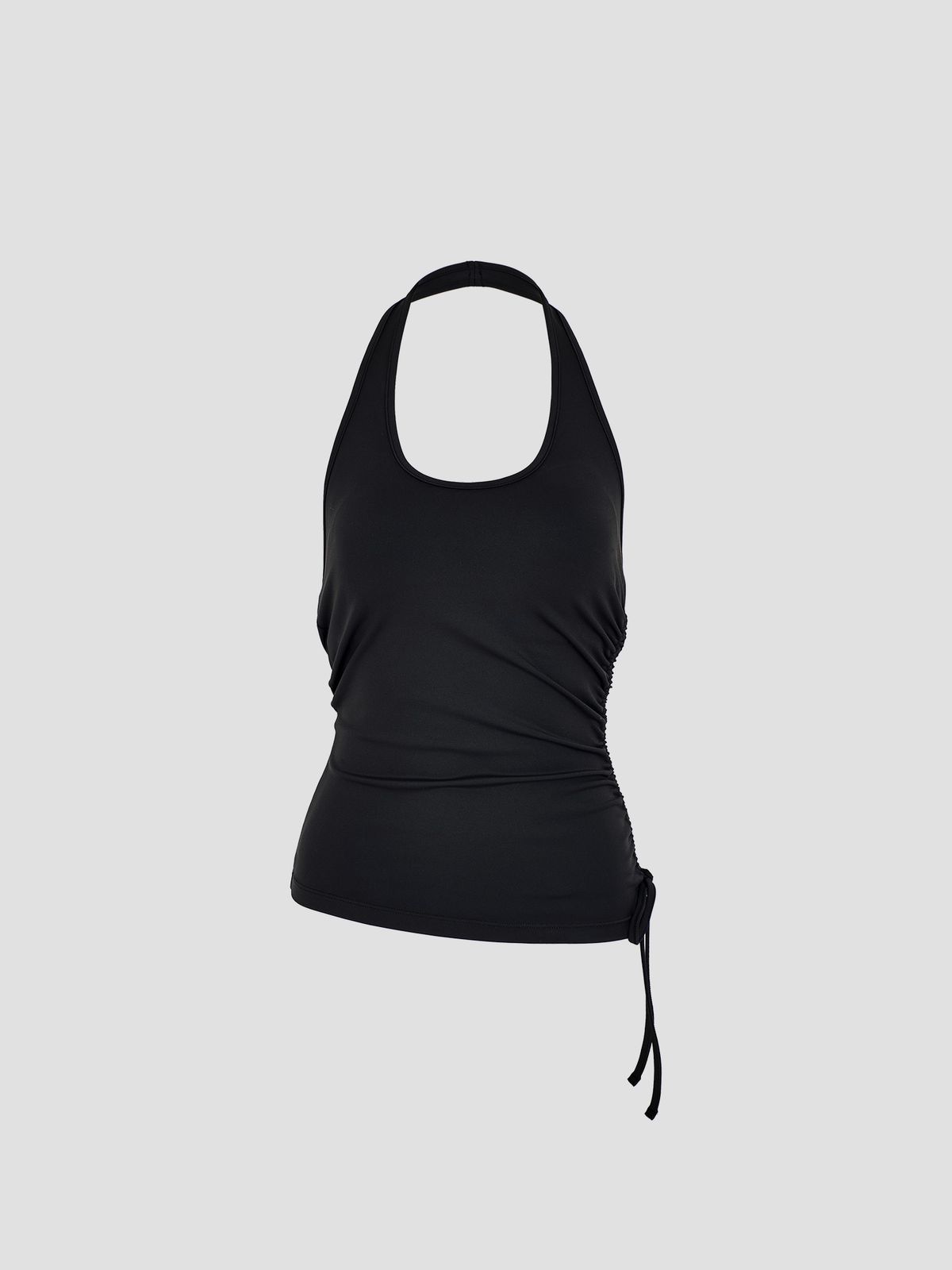 콘치웨어(CONCHWEAR) 사이드 셔링 홀터넥 나시 탑 (5colors)