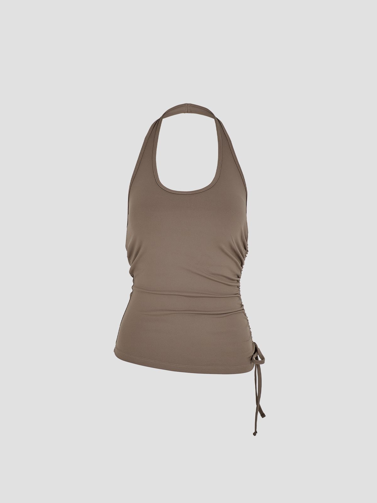 콘치웨어(CONCHWEAR) 사이드 셔링 홀터넥 나시 탑 (5colors)
