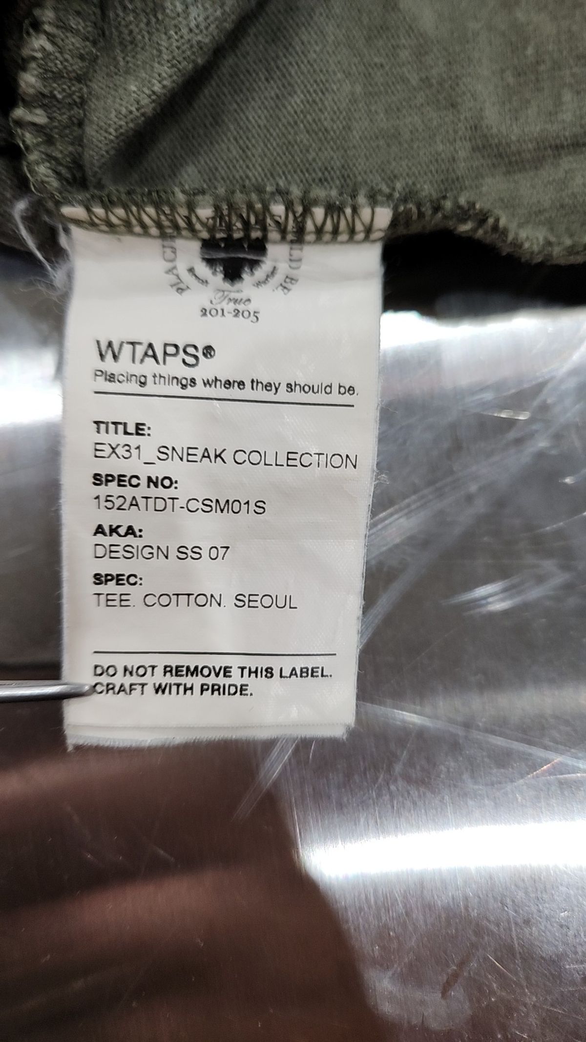 더블탭스(WTAPS) 반소매 티셔츠 XL
