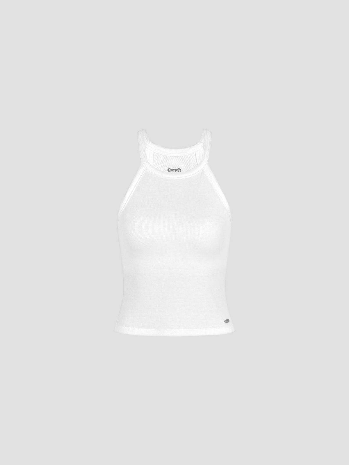 콘치웨어(CONCHWEAR) 골지 홀터넥 캡내장 브라탑 (6colors)