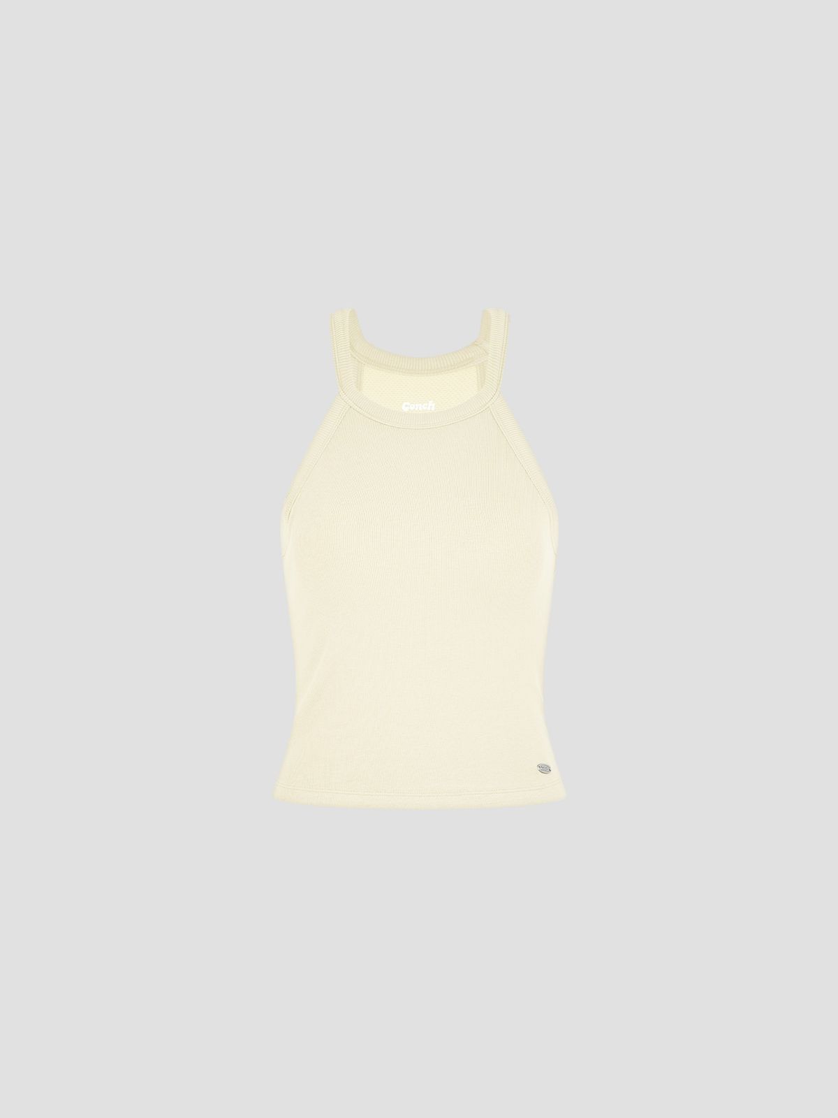 콘치웨어(CONCHWEAR) 골지 홀터넥 캡내장 브라탑 (6colors)