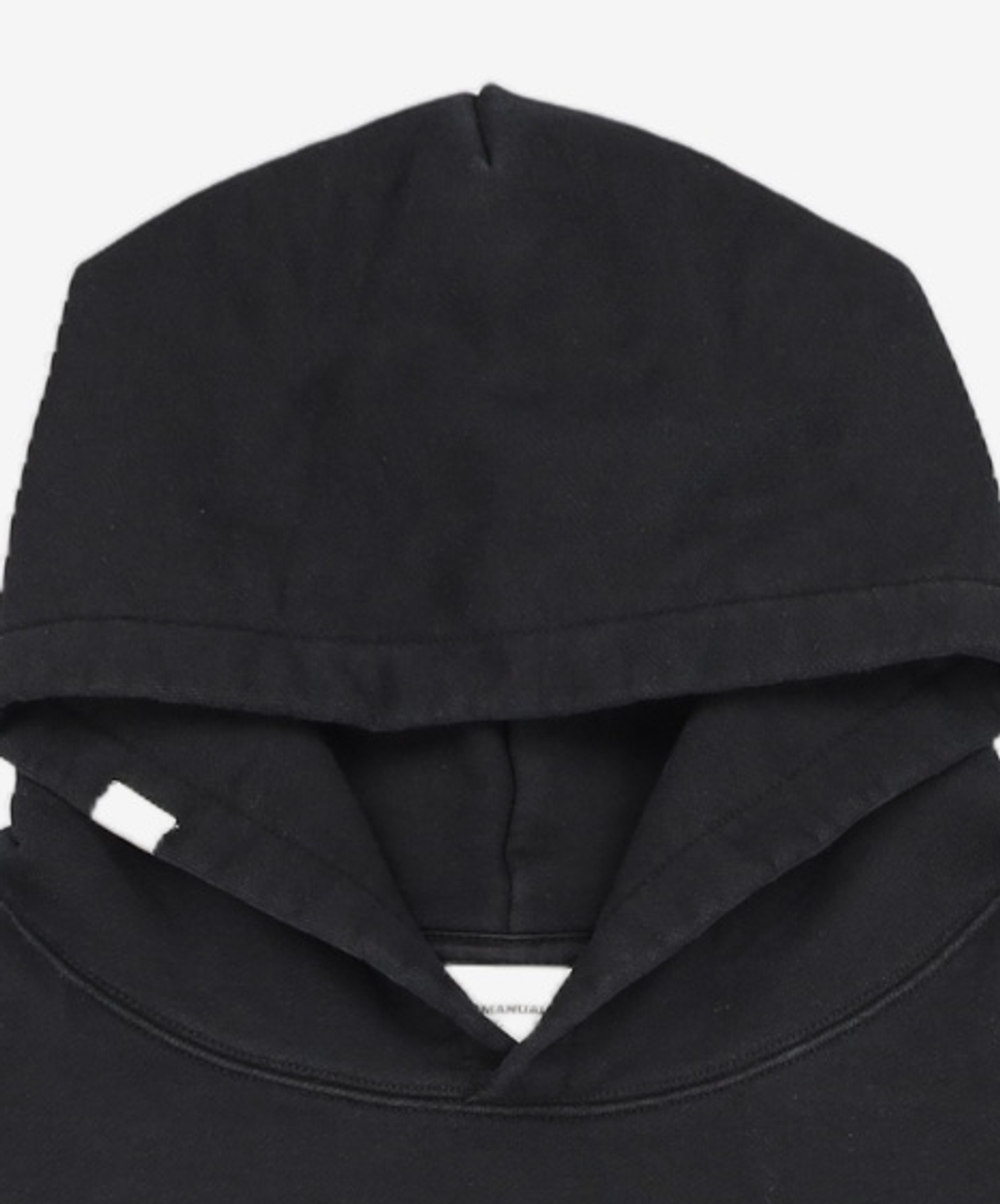 노매뉴얼(NOMANUAL) MRI HOODIE - BLACK XL