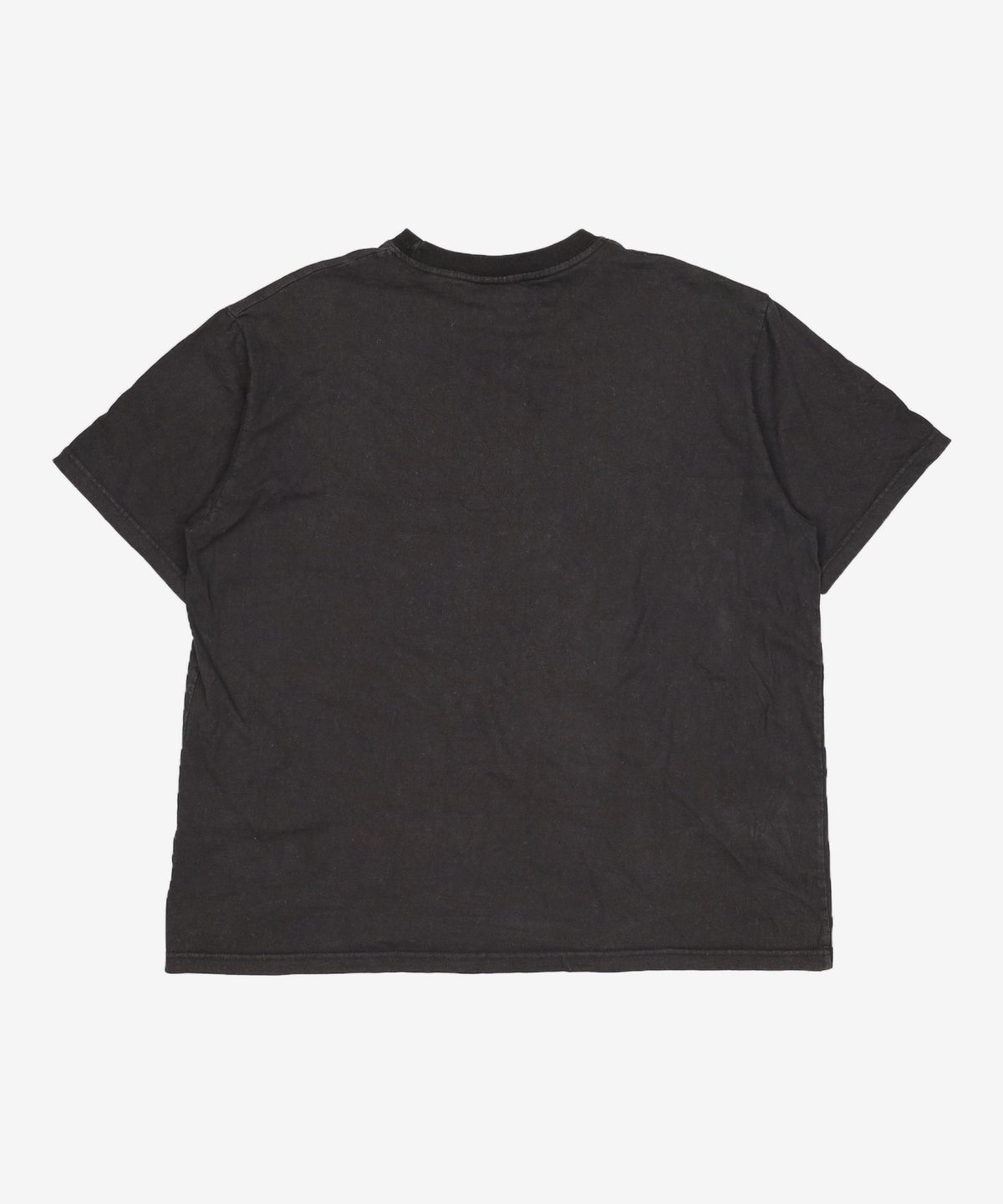 론론(RONRON) WHITE ROSE OVER FIT T-SHIRT BLACK FREE