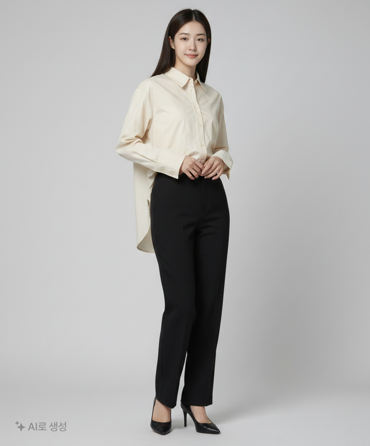 미쏘(MIXXO) 루즈핏 베이직 셔츠 MIWYWC110A M