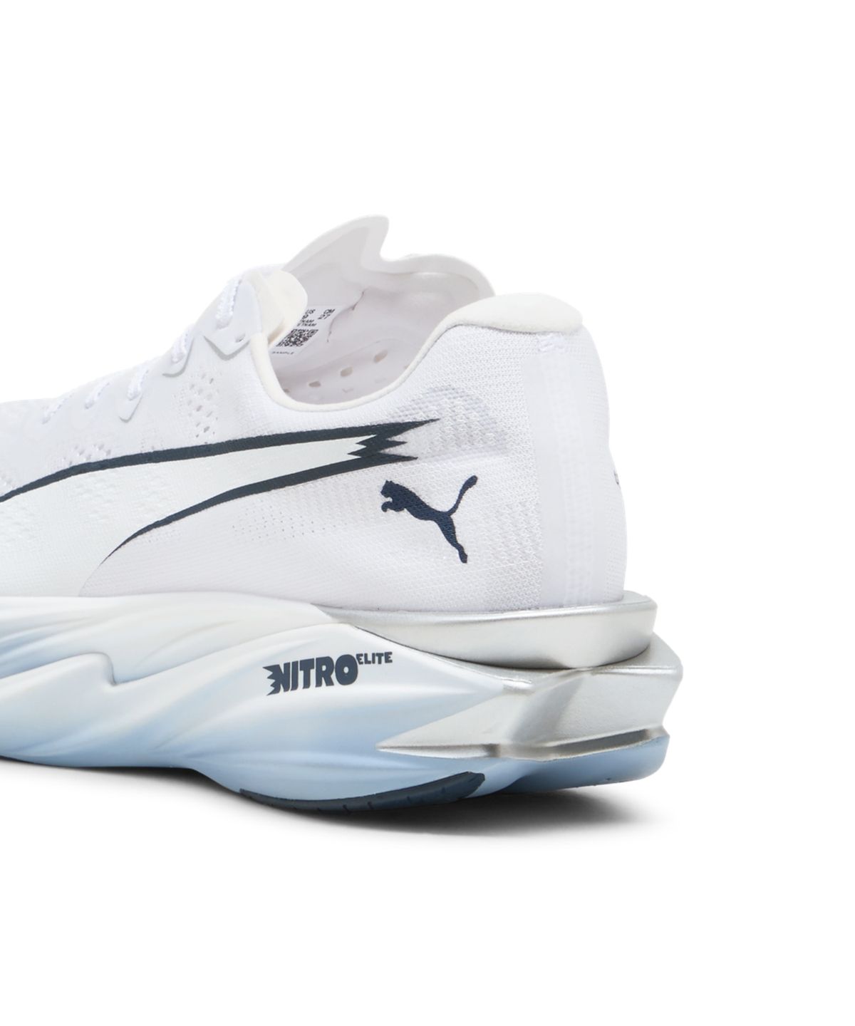 푸마(PUMA) 디비에이트 나이트로 엘리트 4 - 푸마 화이트:샴브레이 블루:페르시안 블루 / 312127-09