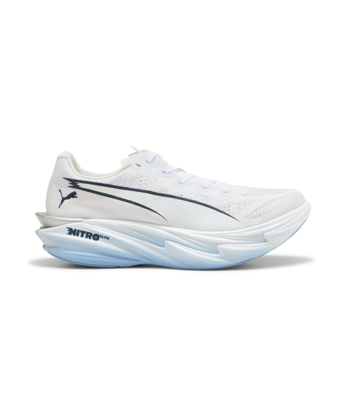푸마(PUMA) 디비에이트 나이트로 엘리트 4 우먼스 - 푸마 화이트:샴브레이 블루:페르시안 블루 / 312128-09