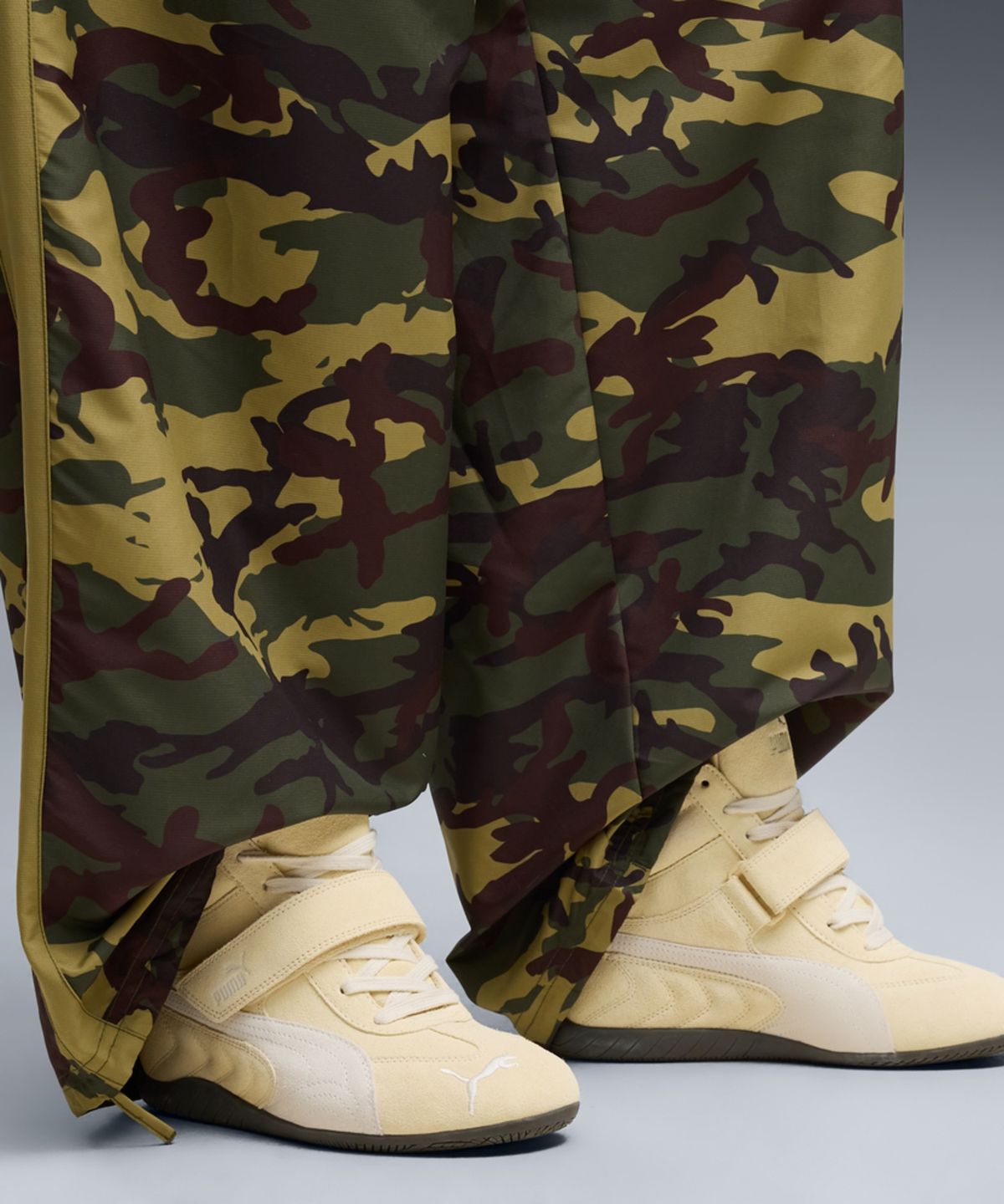 푸마(PUMA) 스피드캣 웨지 우먼스 - 버터크림:검 / 407878-05
