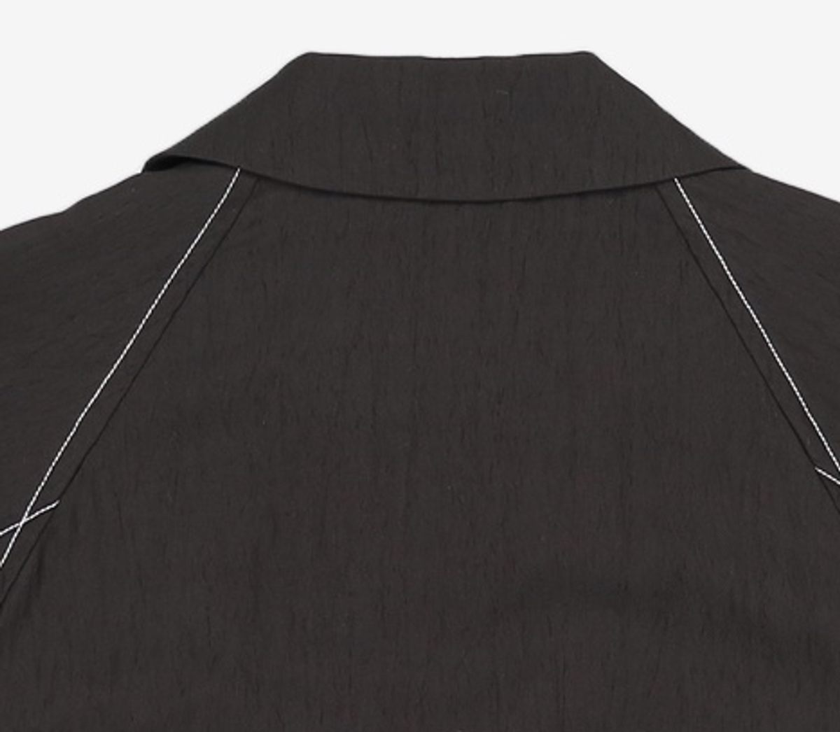 몽돌(MONGDOL) 스티치 벨트 크롭 자켓 레이온블랙 MDJK010RNBLACK S