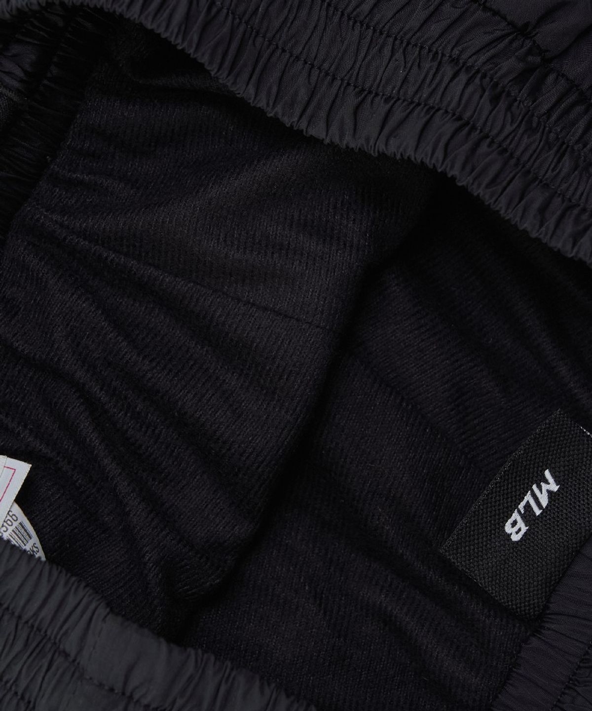 엠엘비 키즈(MLB KIDS) 스트릿 걸즈 와이드 리본포켓 기모트리코트 우븐팬츠 NY (Black)