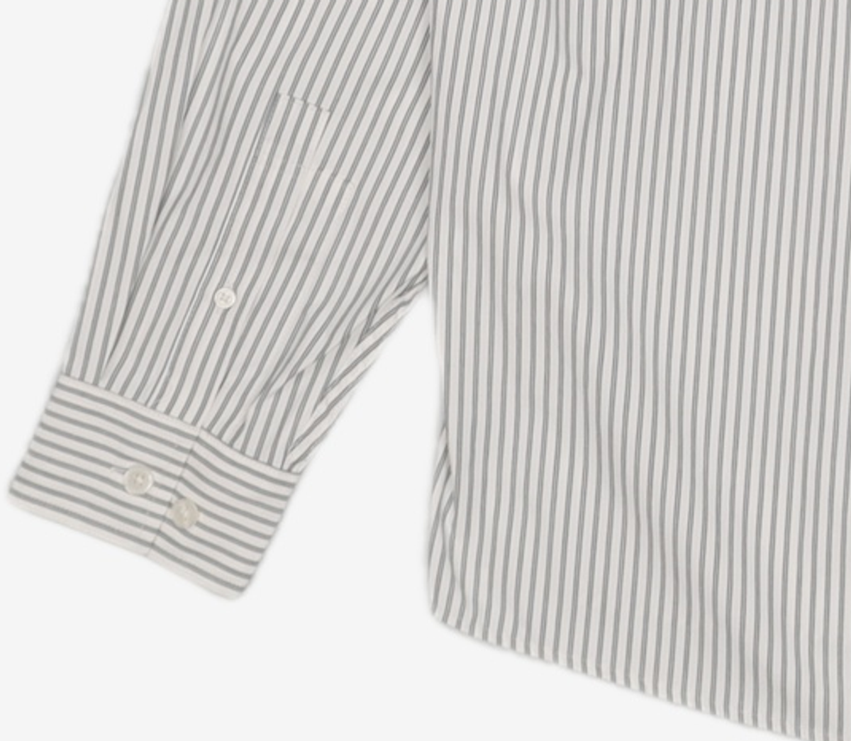 티엔지티(TNGT) Office Stripe Shirt (Dusty Blue) TNSH5F105B2 95