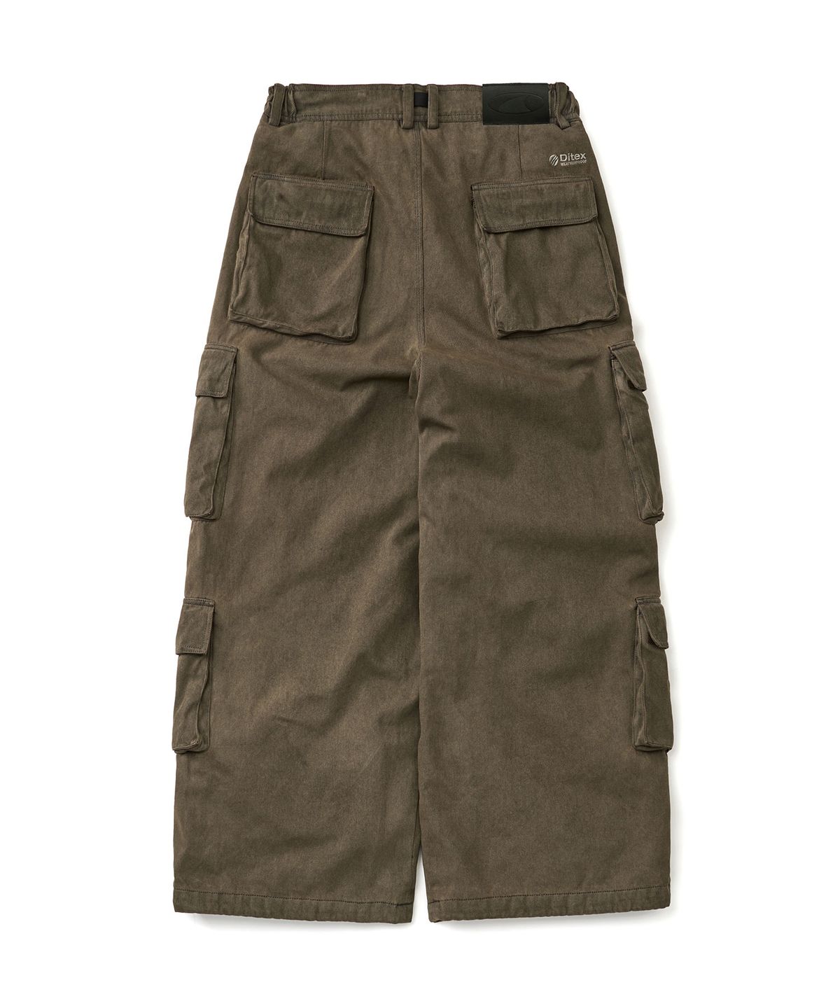 디미토(DIMITO) DENIM MULTI CARGO PANTS (WIDE FIT LV.2) DW BROWN